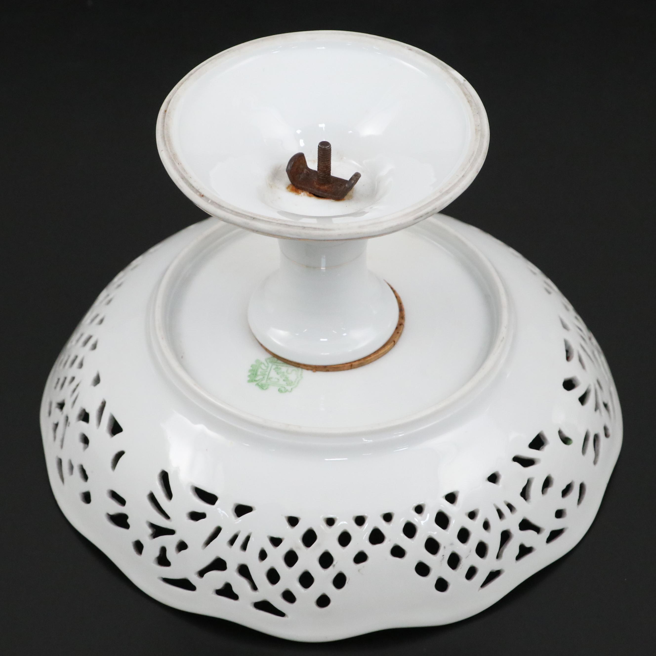 Franziska Hirsch with Schumann and Other Dresden Style Porcelain Tableware