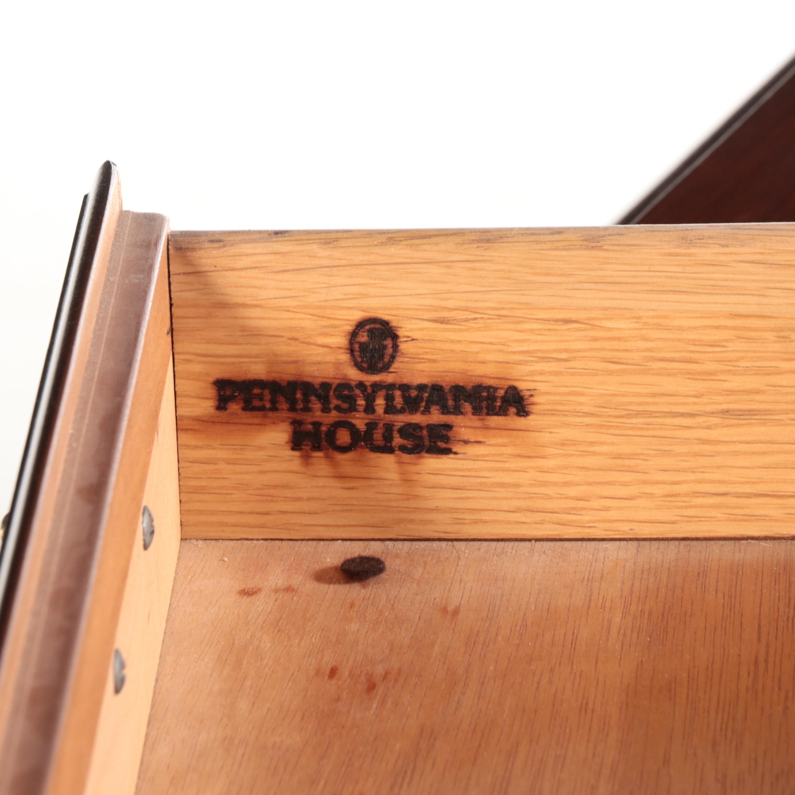 Pennsylvania House Federal Style Cherrywood Console Table, Late 20th Century