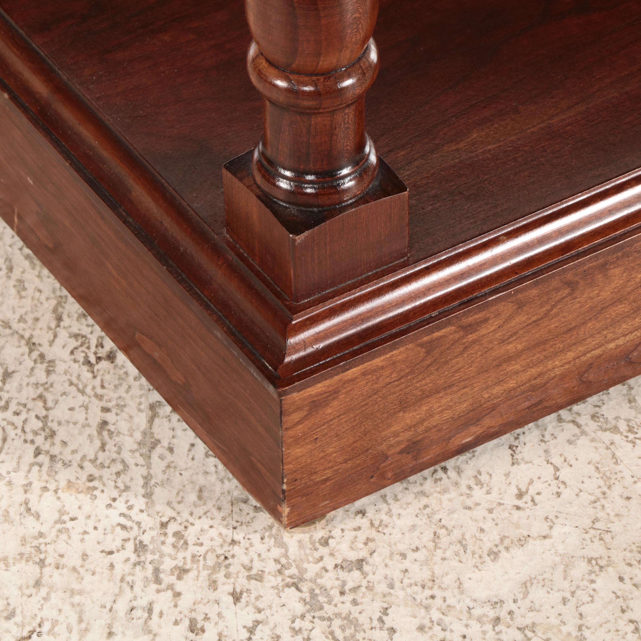 Pennsylvania House Federal Style Cherrywood Console Table, Late 20th Century