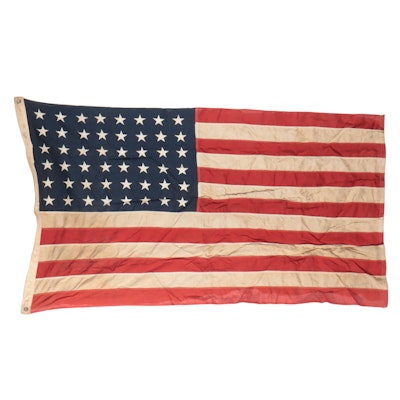 48-Star American Flag, Mid-20th Century