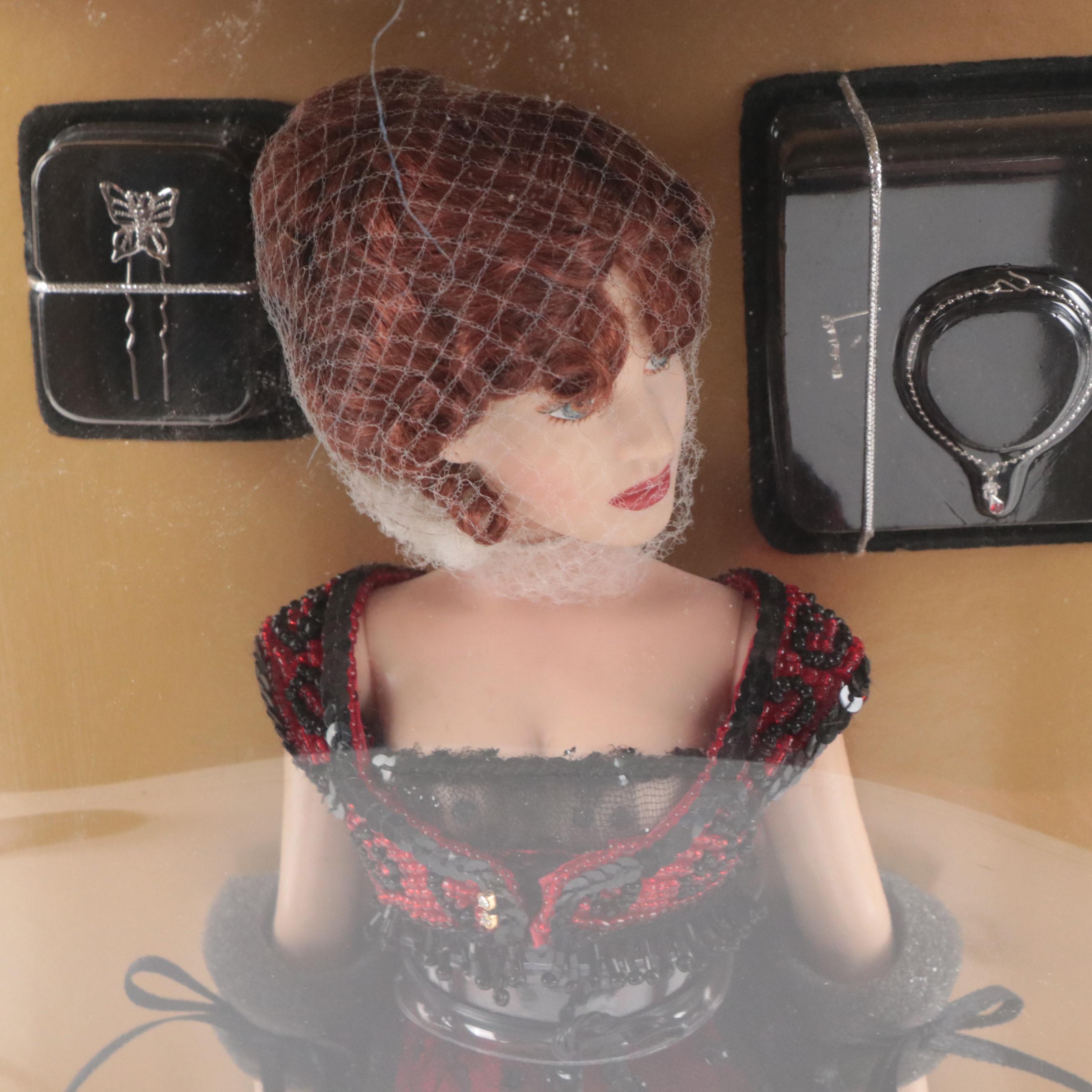 The Franklin Mint "Rose" Titanic Vinyl Portrait Doll with Outfit Collection