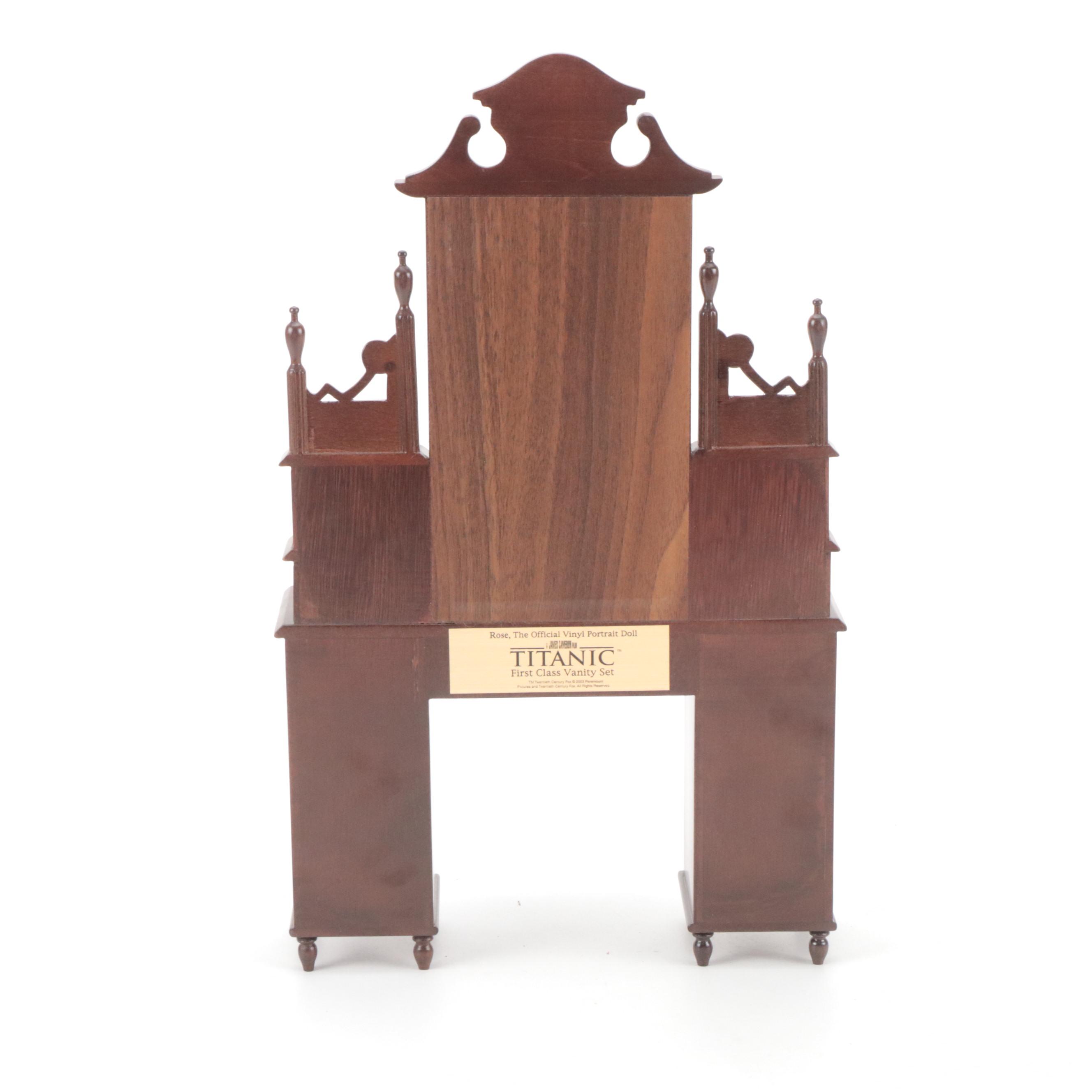 The Franklin Mint "Rose" Titanic Vinyl Portrait Doll with Outfit Collection