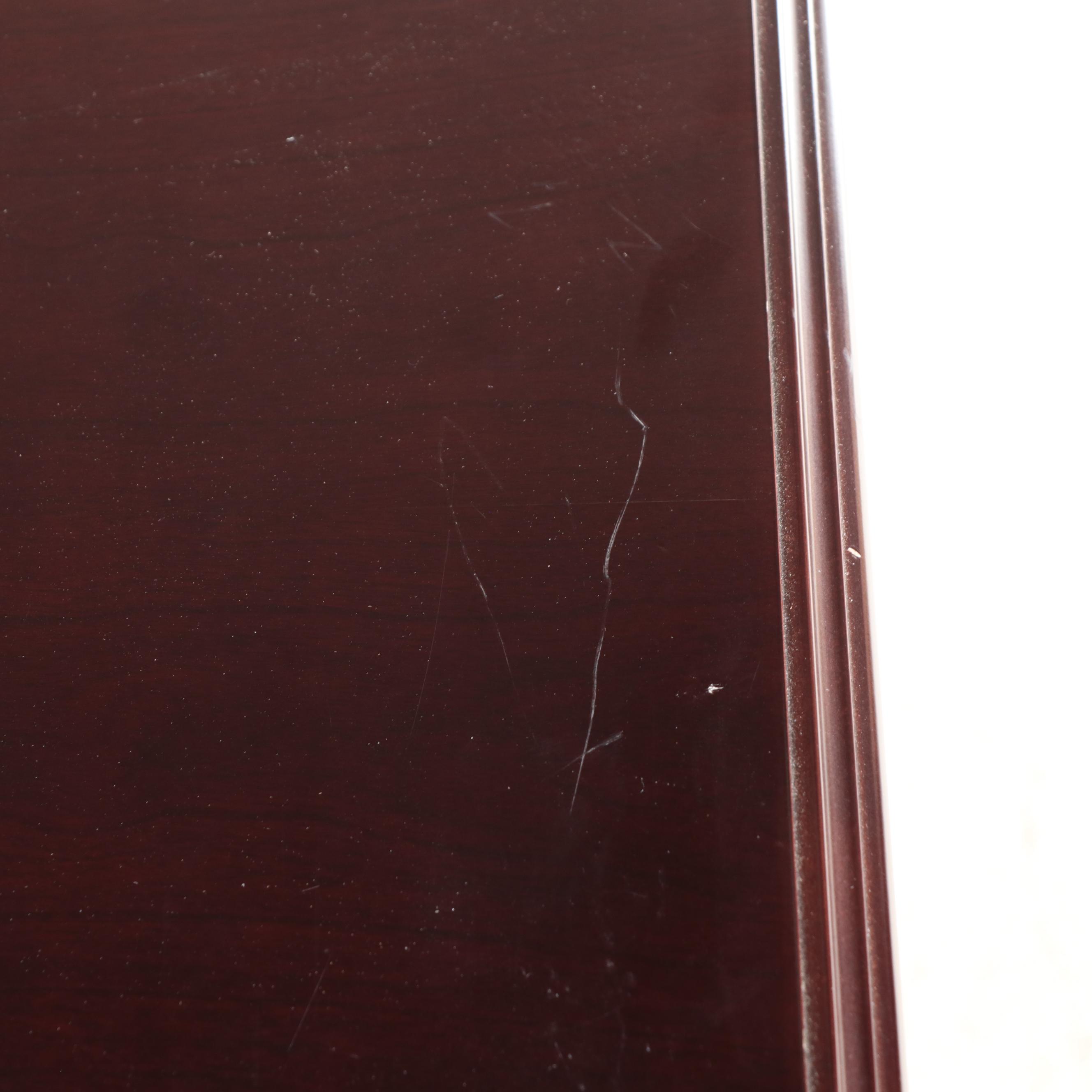 Chippendale Style Cherrywood Lingerie Chest Plus Bombay Co. Jewelry Armoire