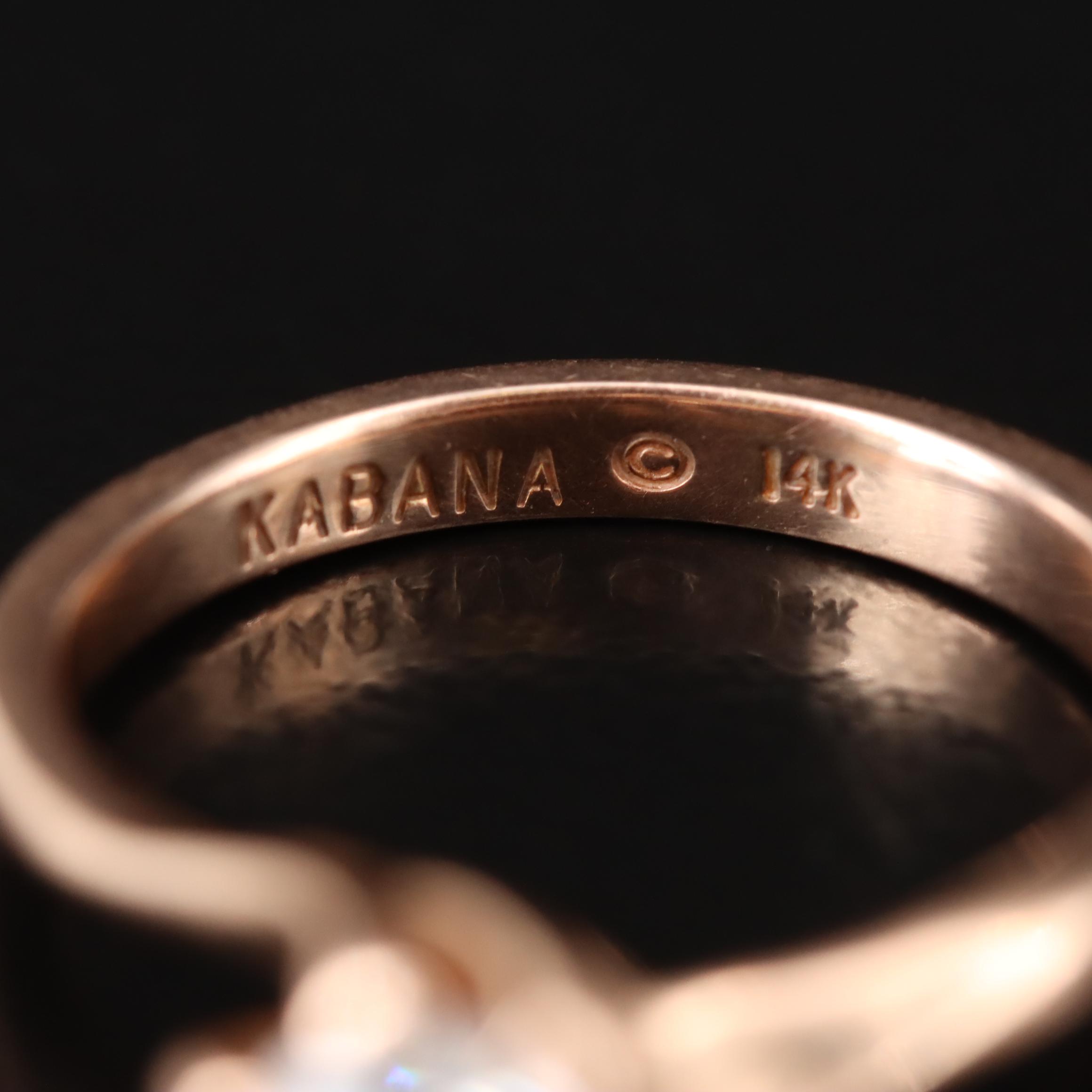 Kabana 14K Rose Gold 0.50 CT Diamond Ring