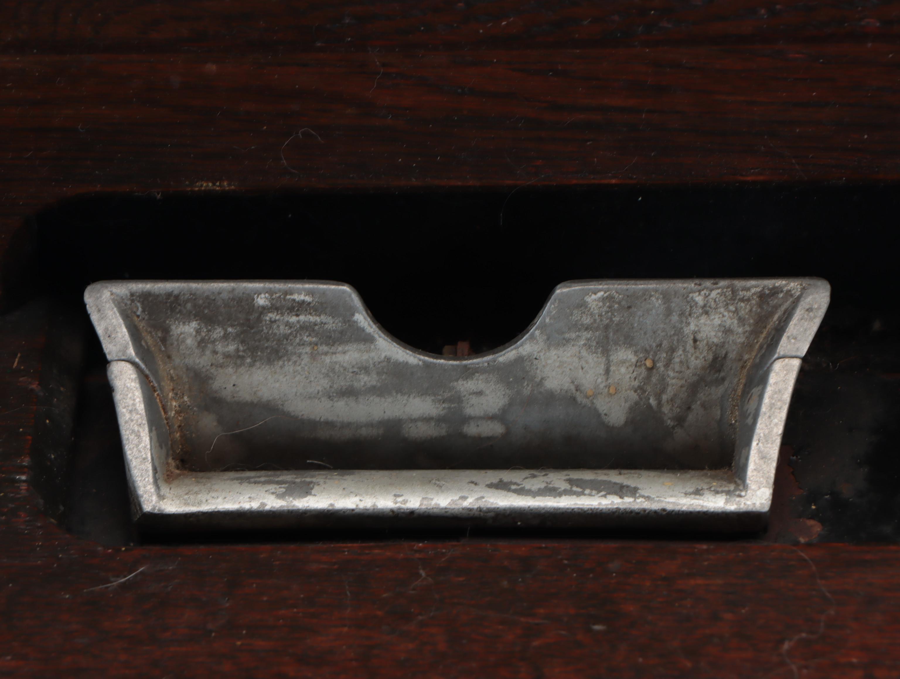 Cincinnati Time Recording Co. Wooden Clock, Early 20th Century