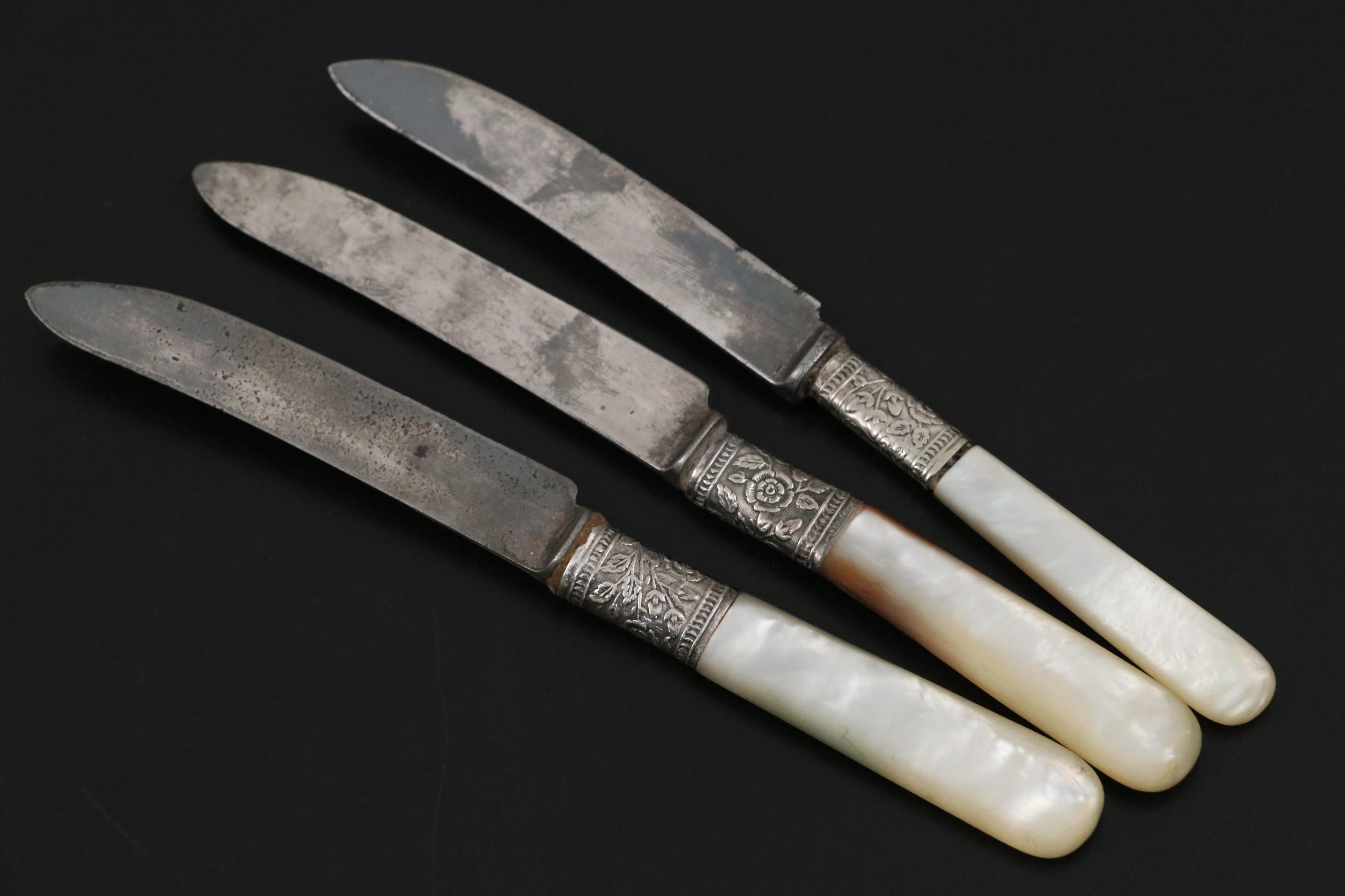 Sterling Silver Candle Holders, Shakers, Spoon with Other Coin Silver Spoons