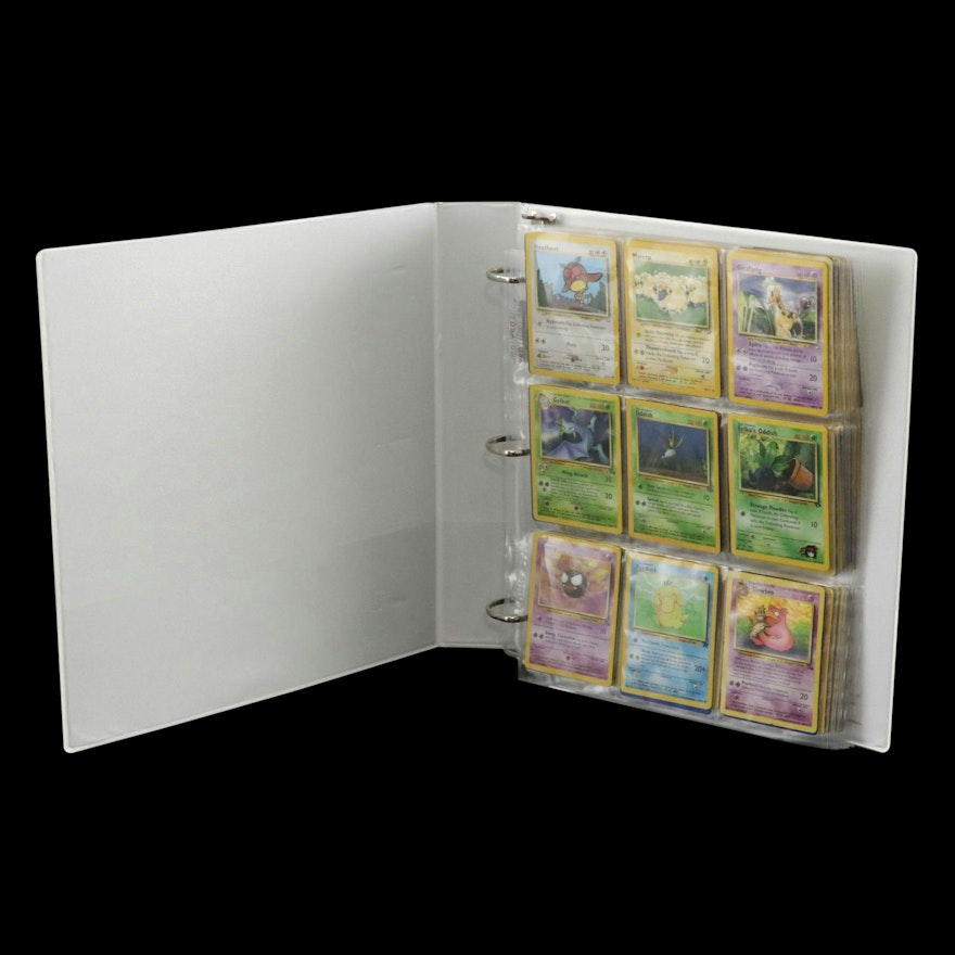 Pokémon Card Collection Including First Edition and Base Set 2, 1999 - 2005