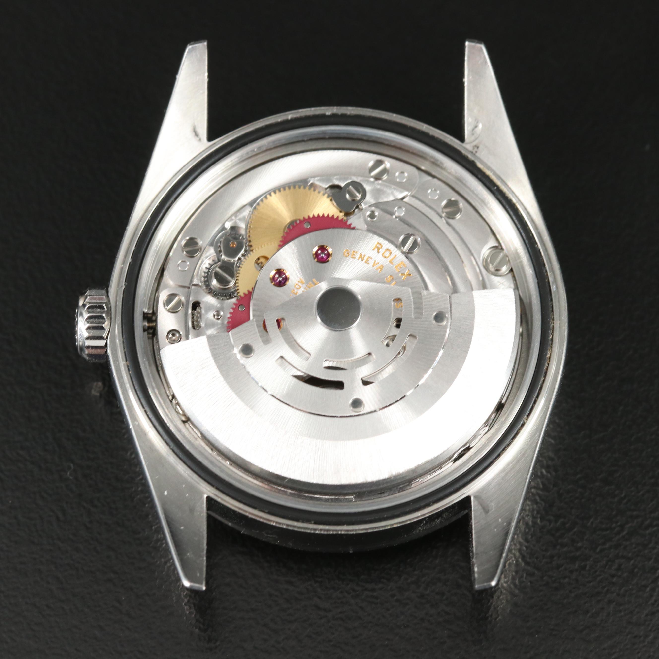 Rolex Datejust Rhodium Oyster Steel 36MM Automatic Watch