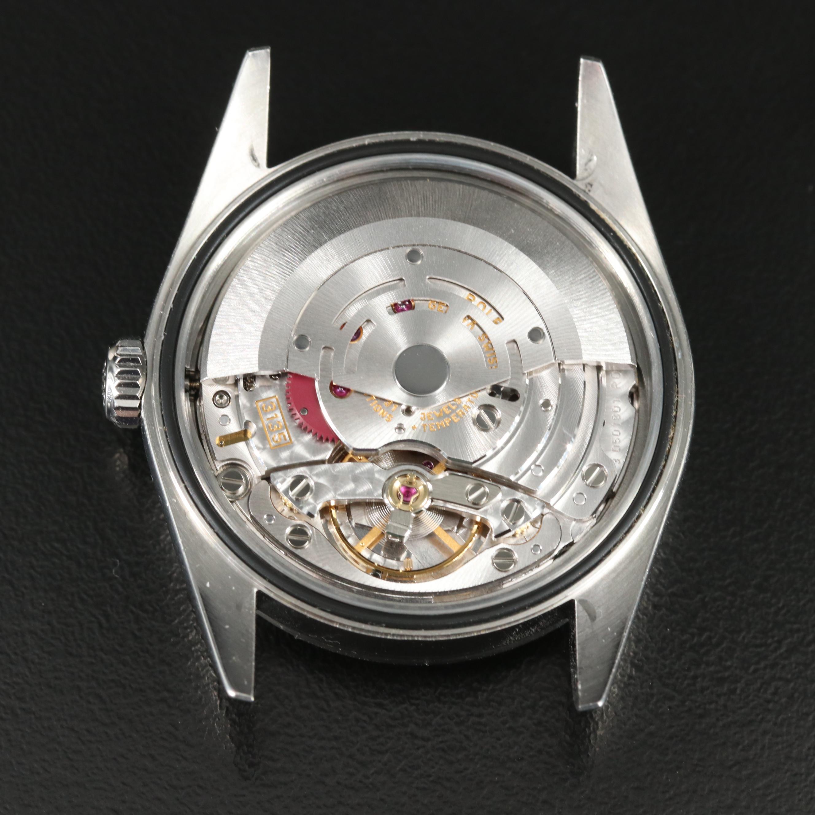 Rolex Datejust Rhodium Oyster Steel 36MM Automatic Watch