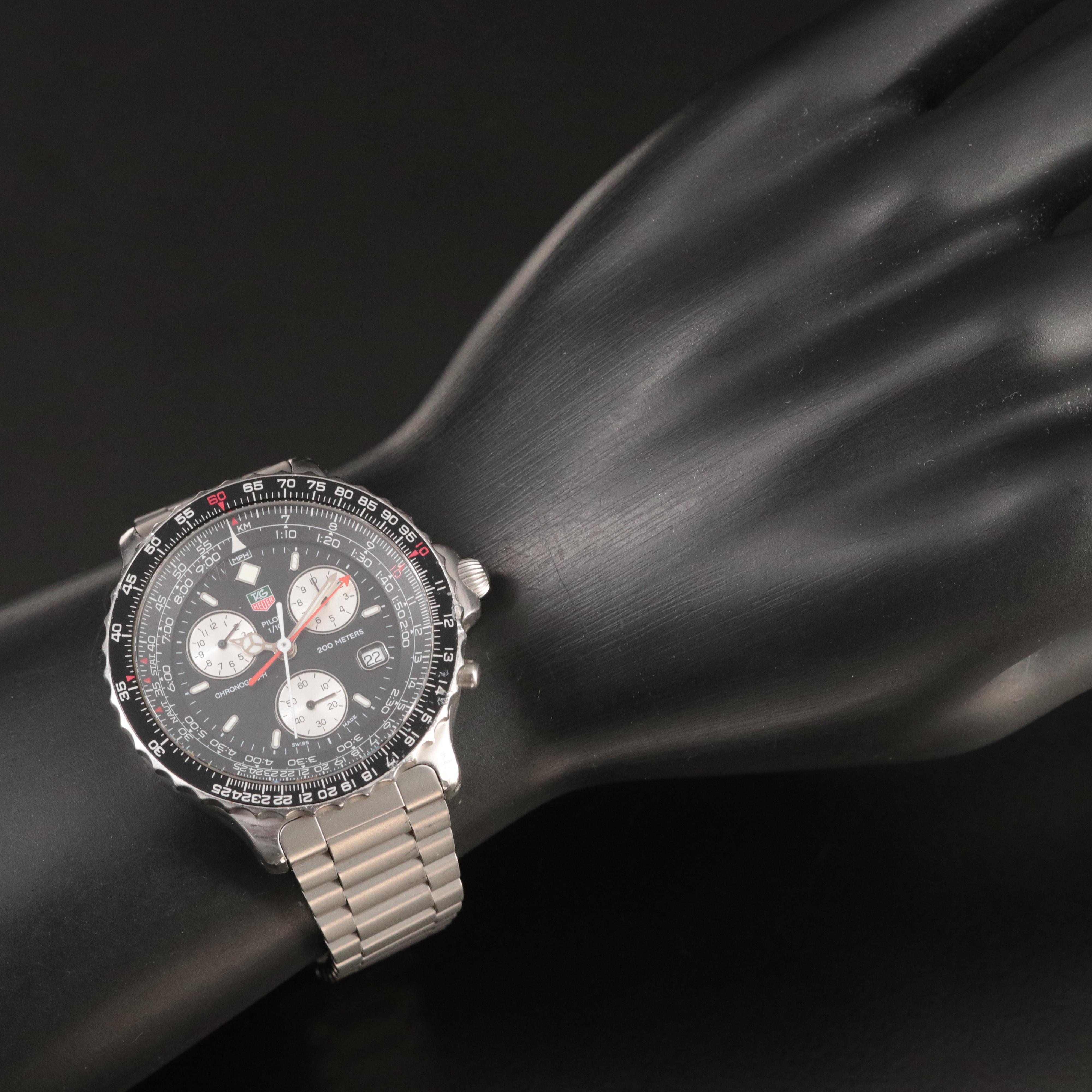 TAG Heuer Pilot Chronograph 200 Meters Watch