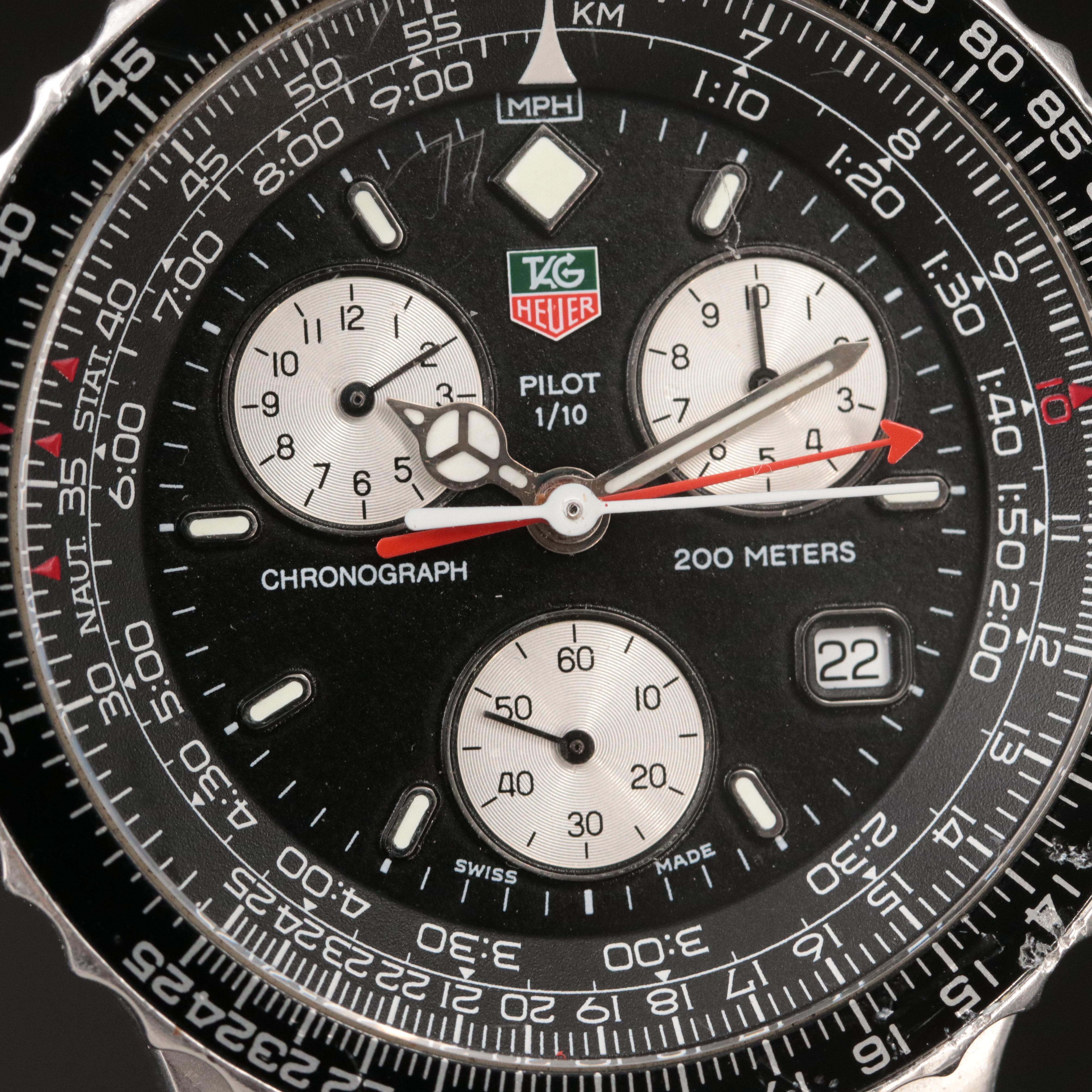 TAG Heuer Pilot Chronograph 200 Meters Watch