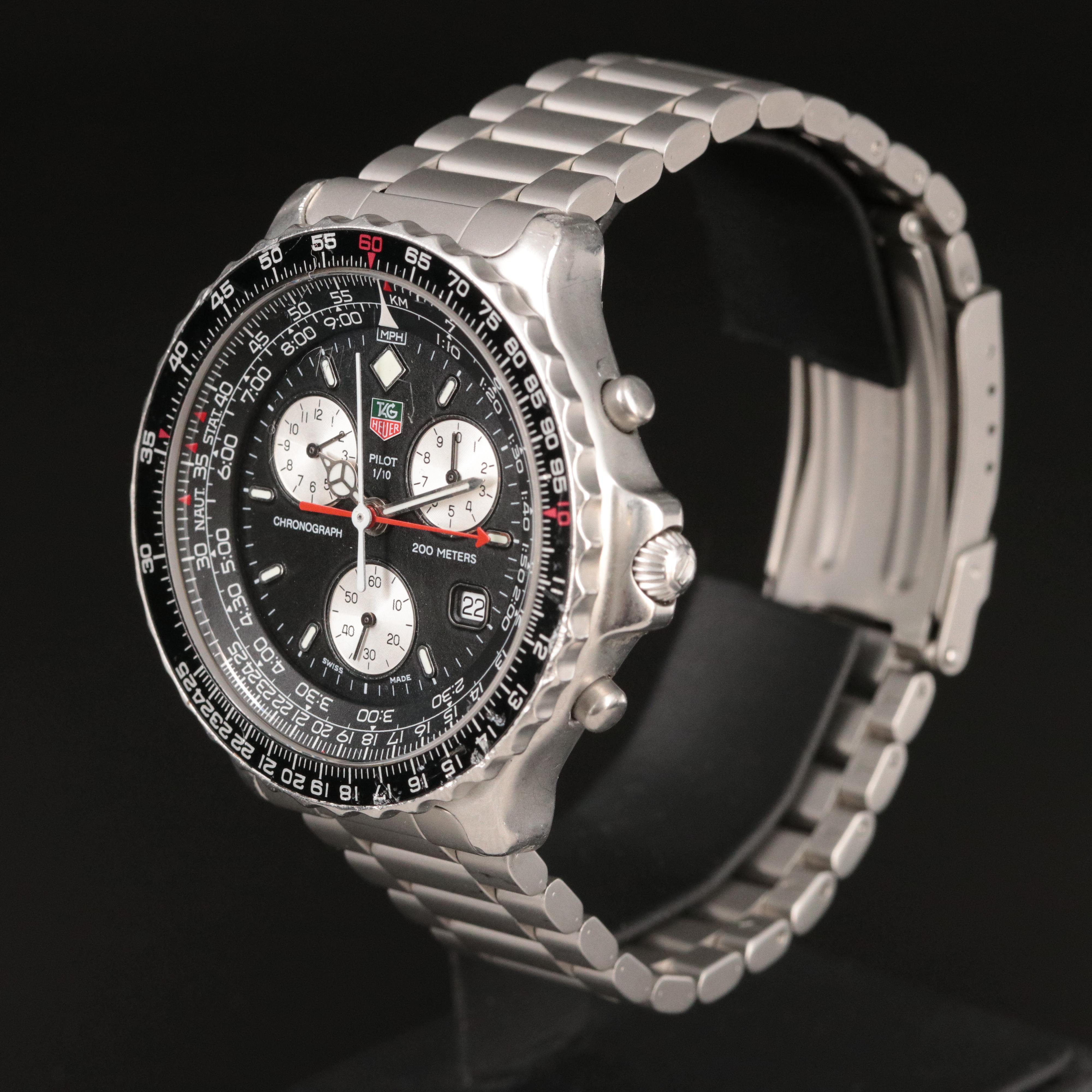 TAG Heuer Pilot Chronograph 200 Meters Watch