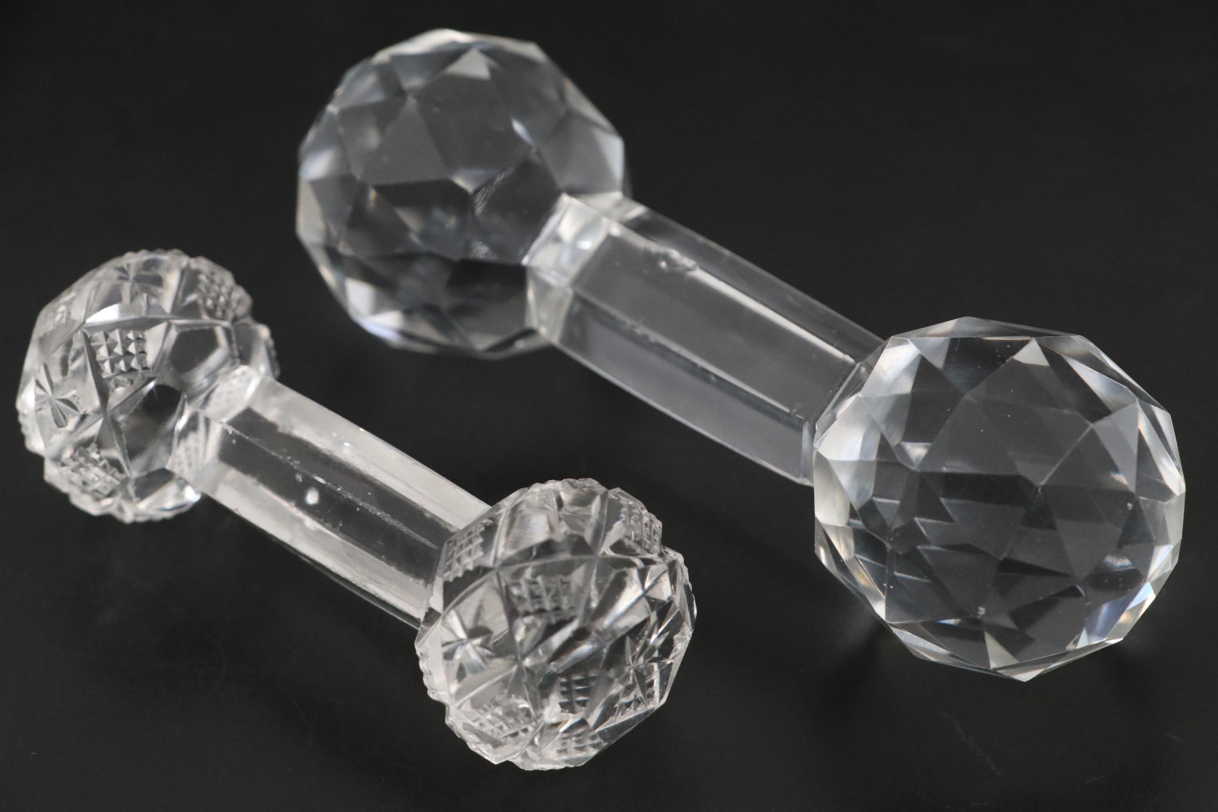 Baccarat Crystal Honey Pot with Glass Shakers and More Table Accessories