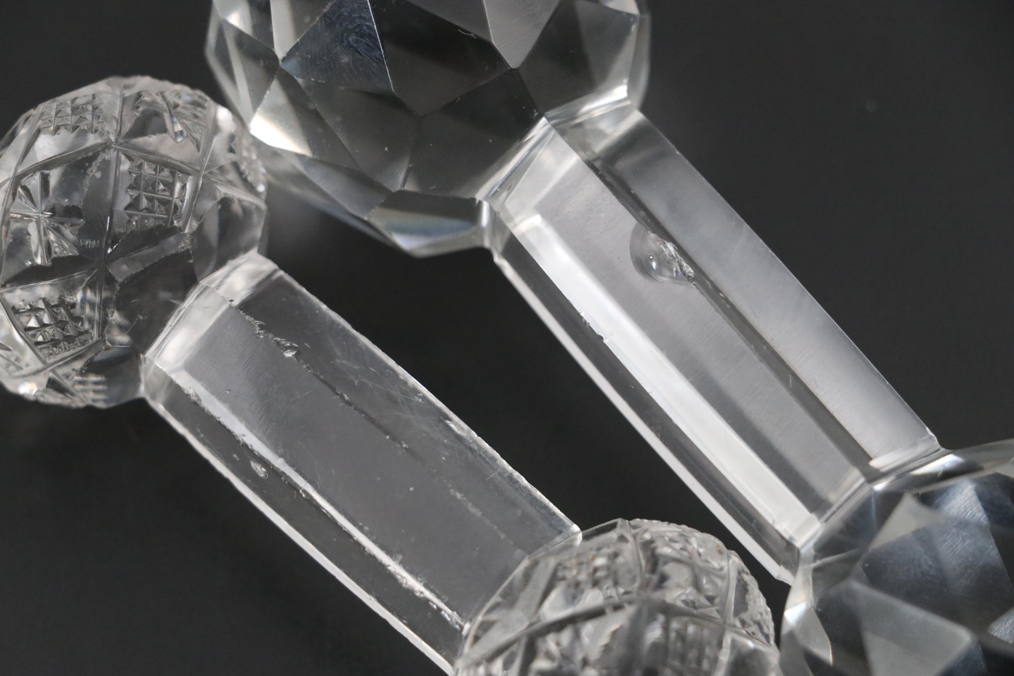 Baccarat Crystal Honey Pot with Glass Shakers and More Table Accessories