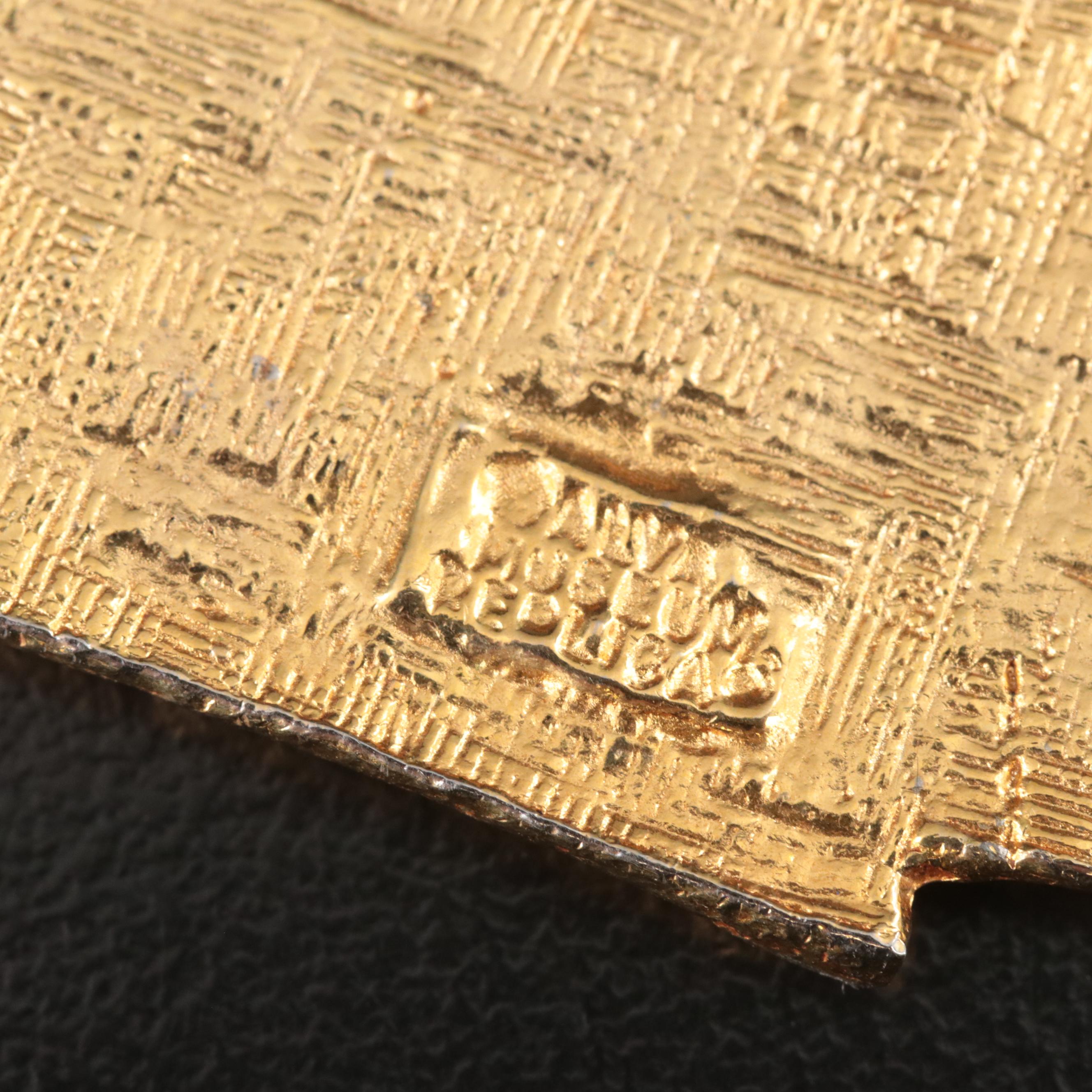 Alva Museum Replica Egyptian Revival Goddess Ma'at Pectoral Necklace