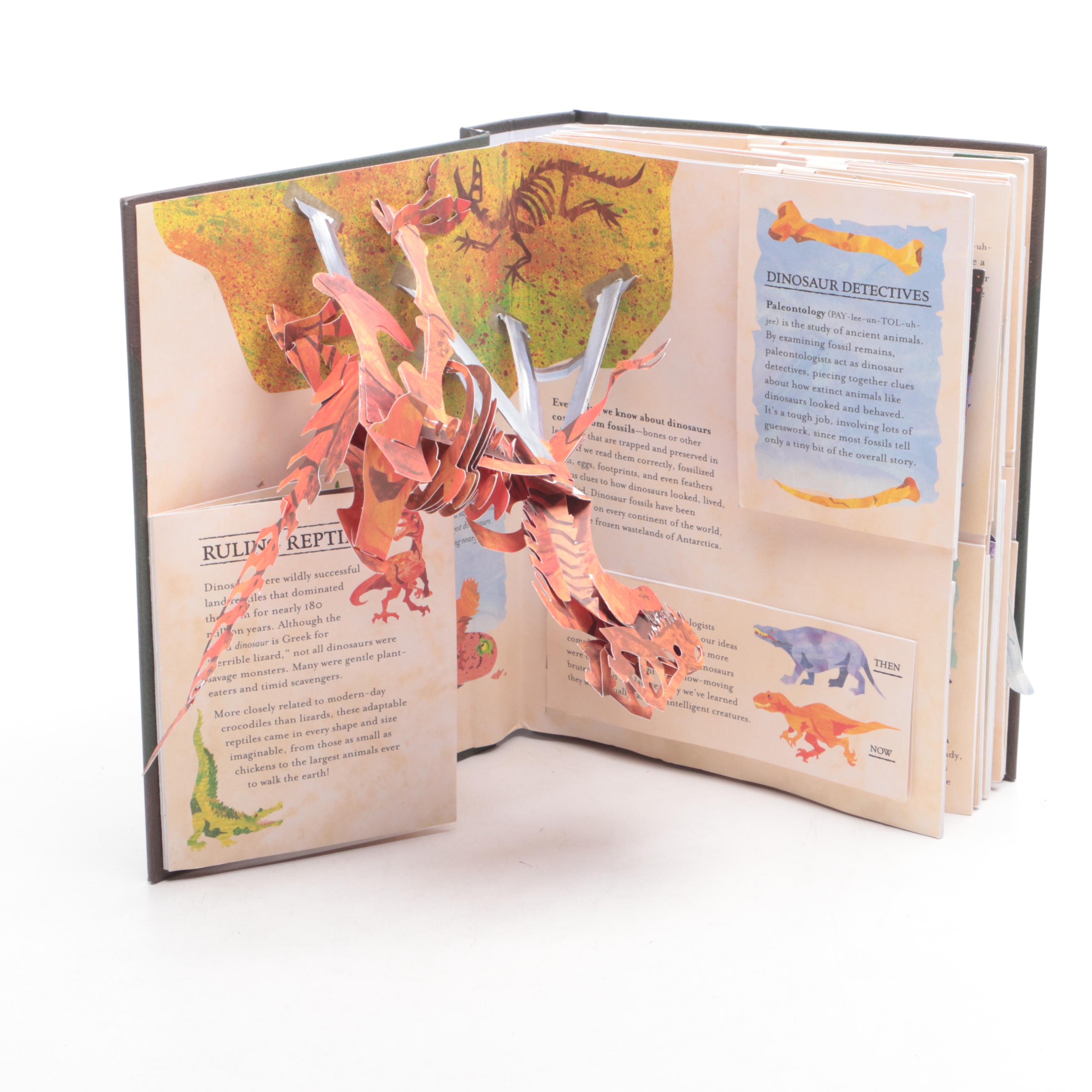 "Star Wars" and "Encyclopedia Prehistorica: Dinosaurs" Pop-Up Books