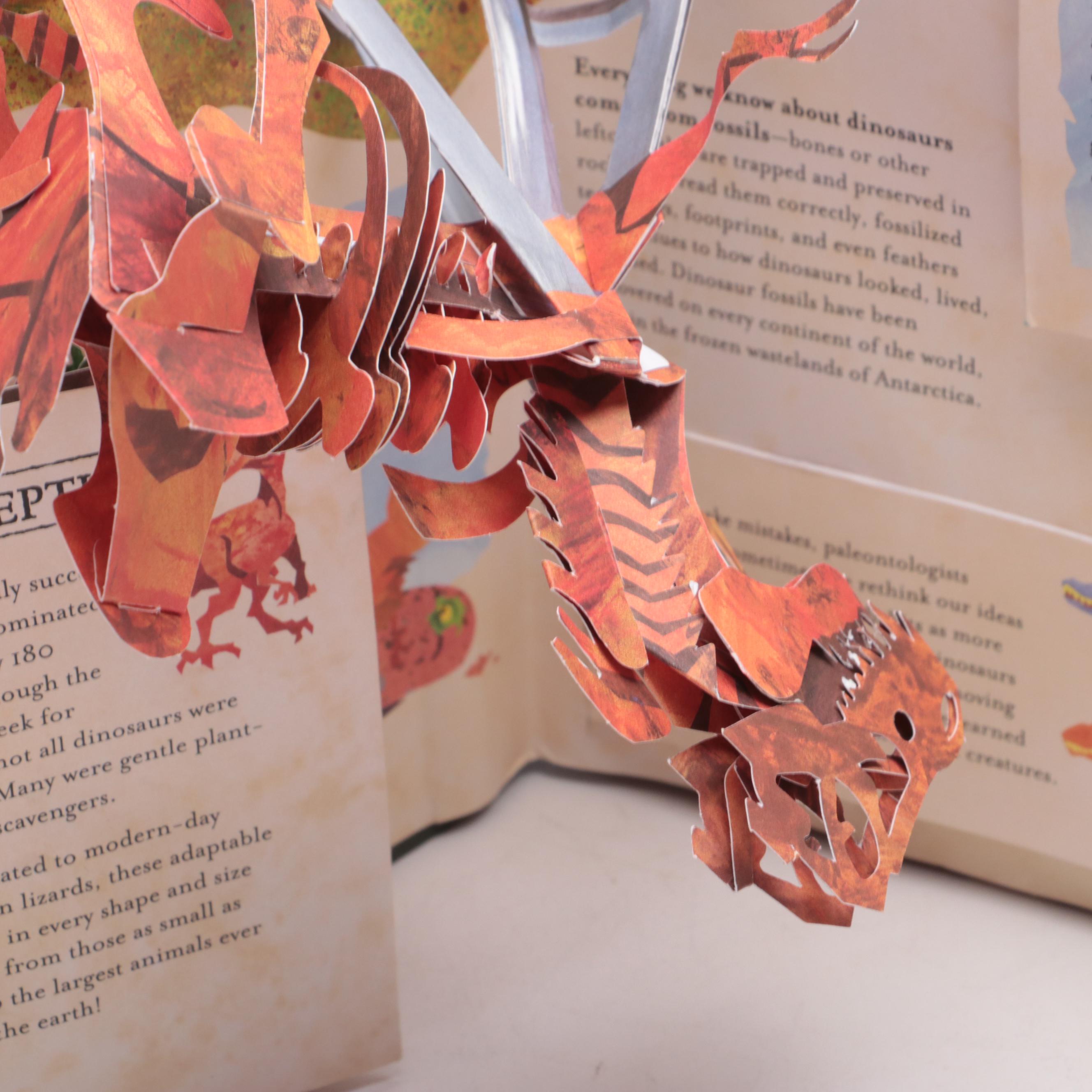 "Star Wars" and "Encyclopedia Prehistorica: Dinosaurs" Pop-Up Books