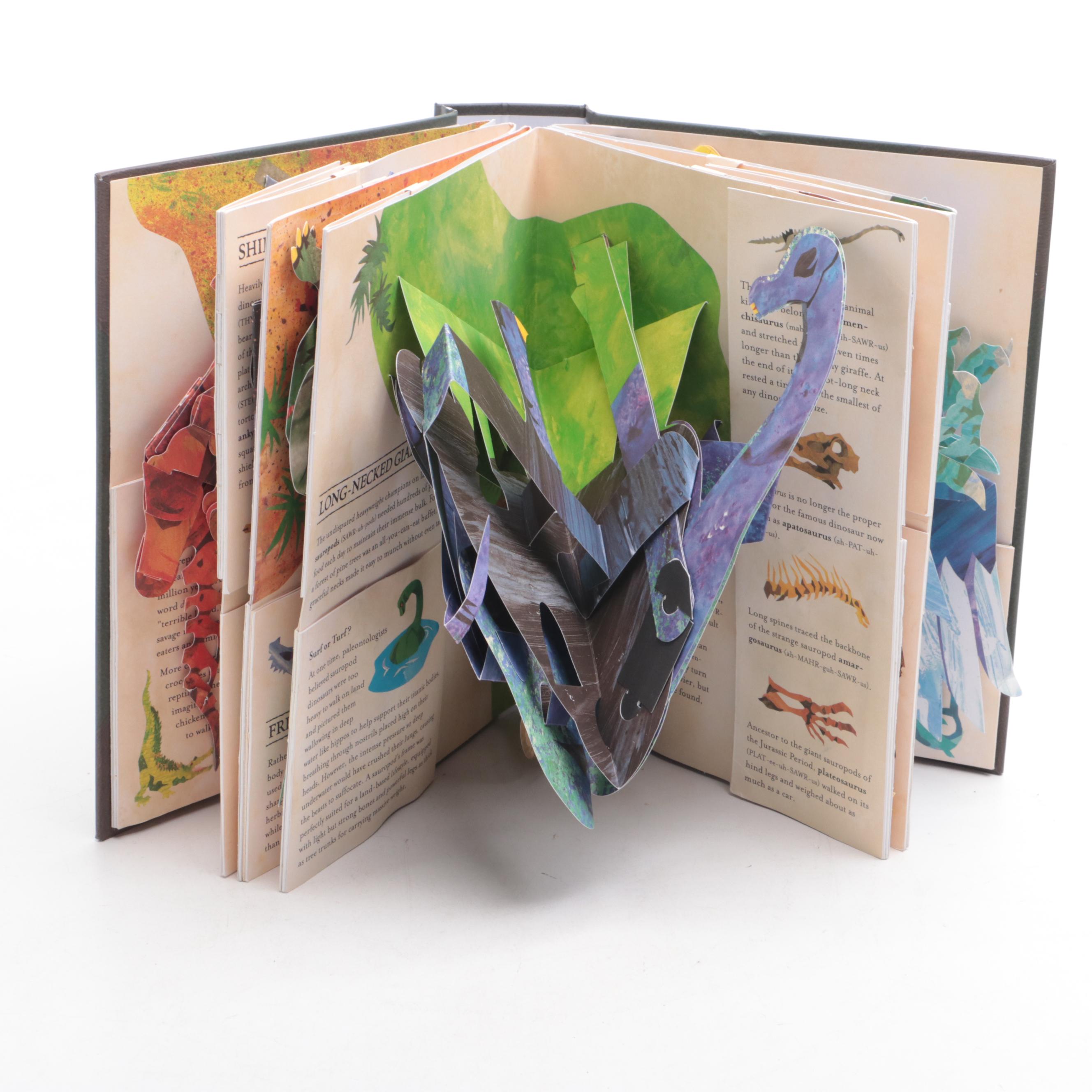 "Star Wars" and "Encyclopedia Prehistorica: Dinosaurs" Pop-Up Books