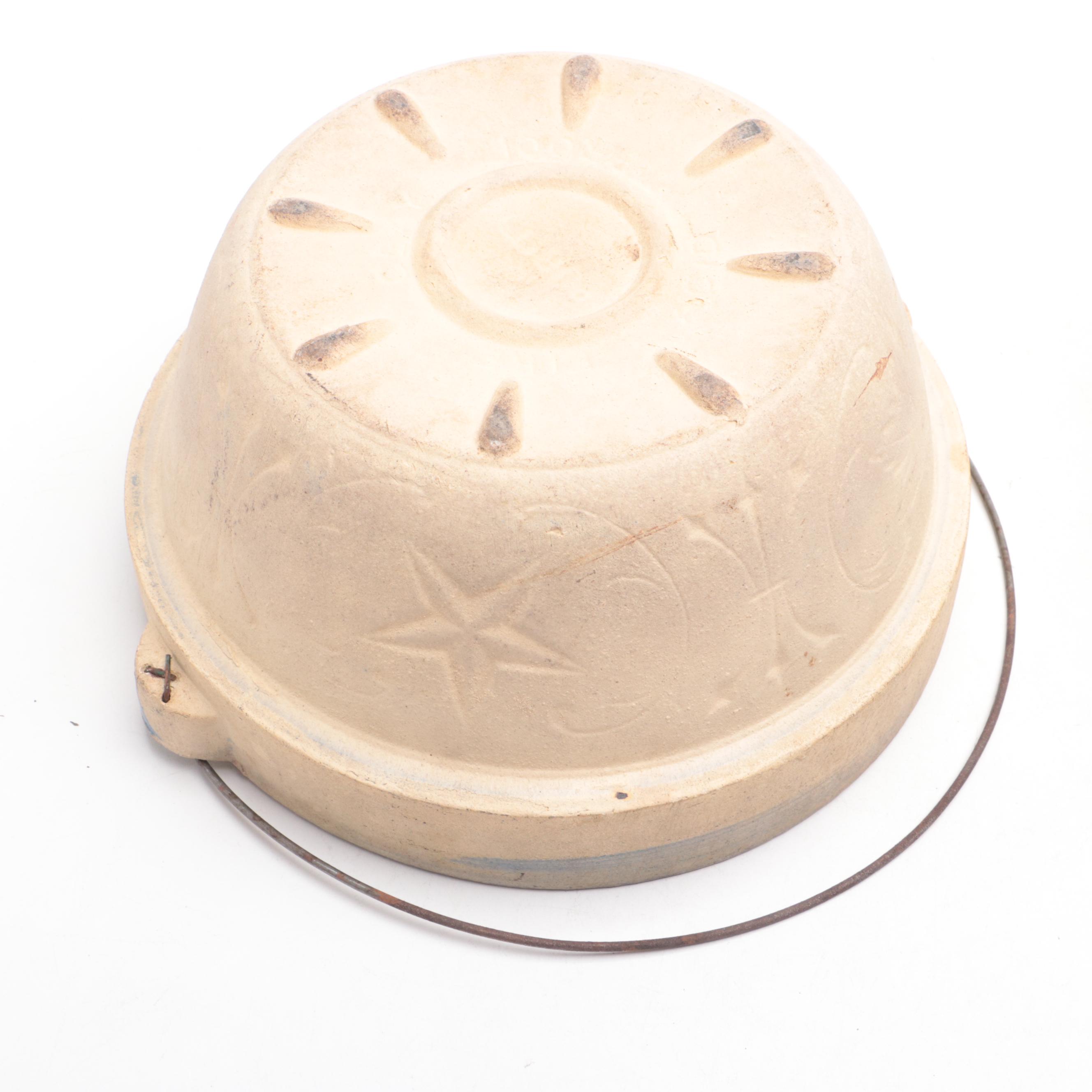 Brownware with Other Stoneware Bowls and Planter, 20th Century