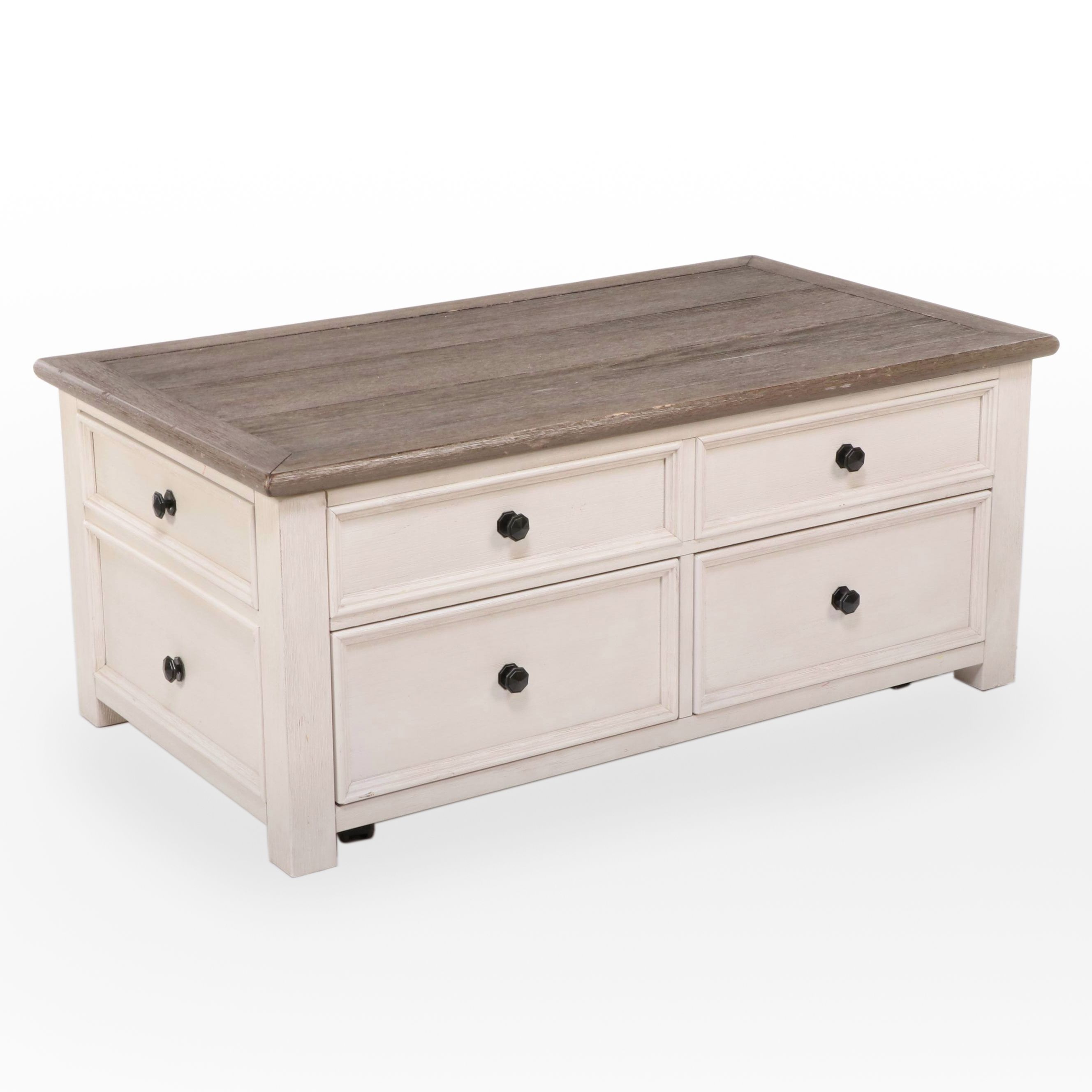 Ashley Furniture "Bolanburg" Farmhouse Style Lift-Top Coffee Table