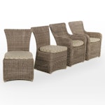 Kingsley-Bate All-Weather Wicker Armchairs and Dining Side Chairs