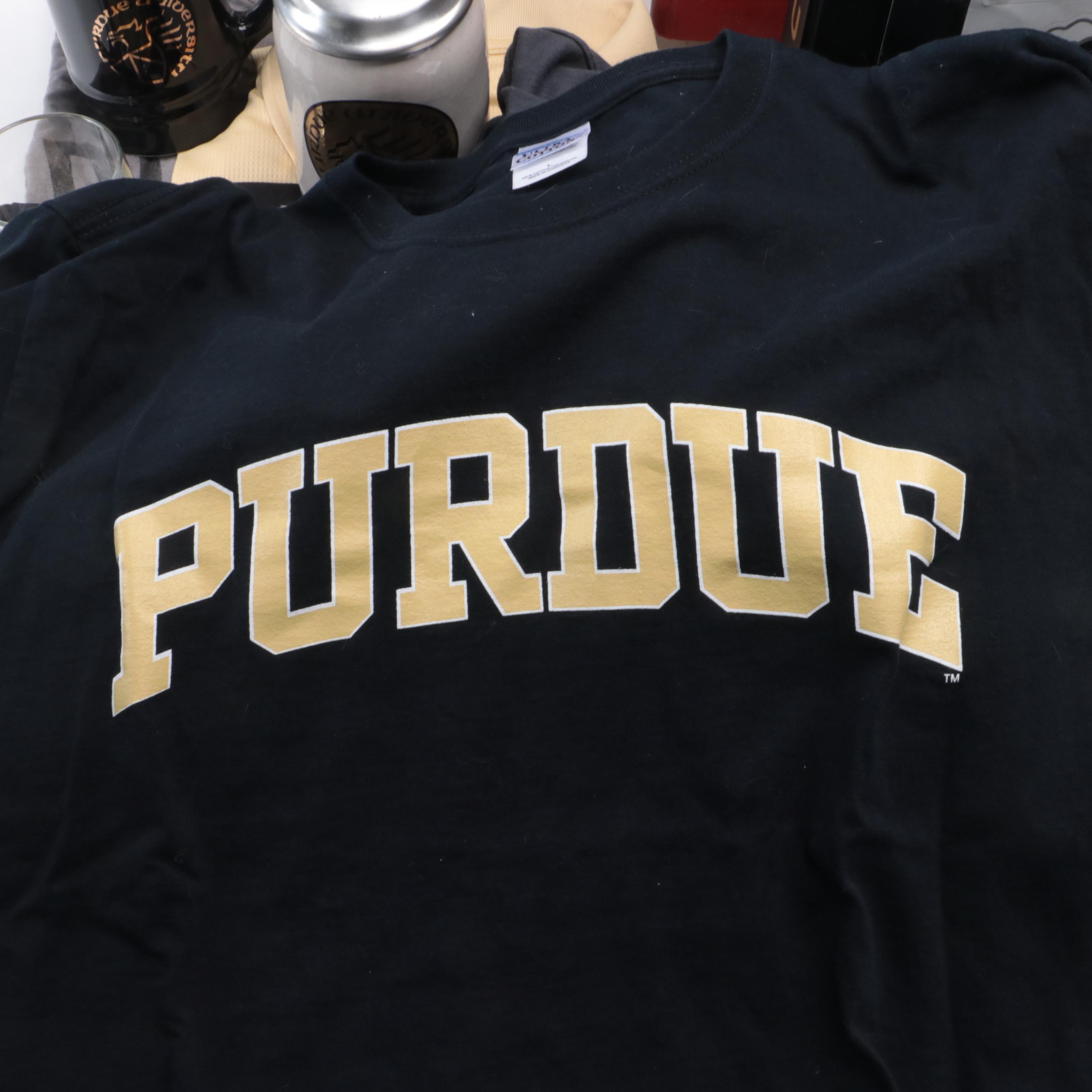 Purdue Hoodie, Binder, Shirts, Drinking Glasses, and More