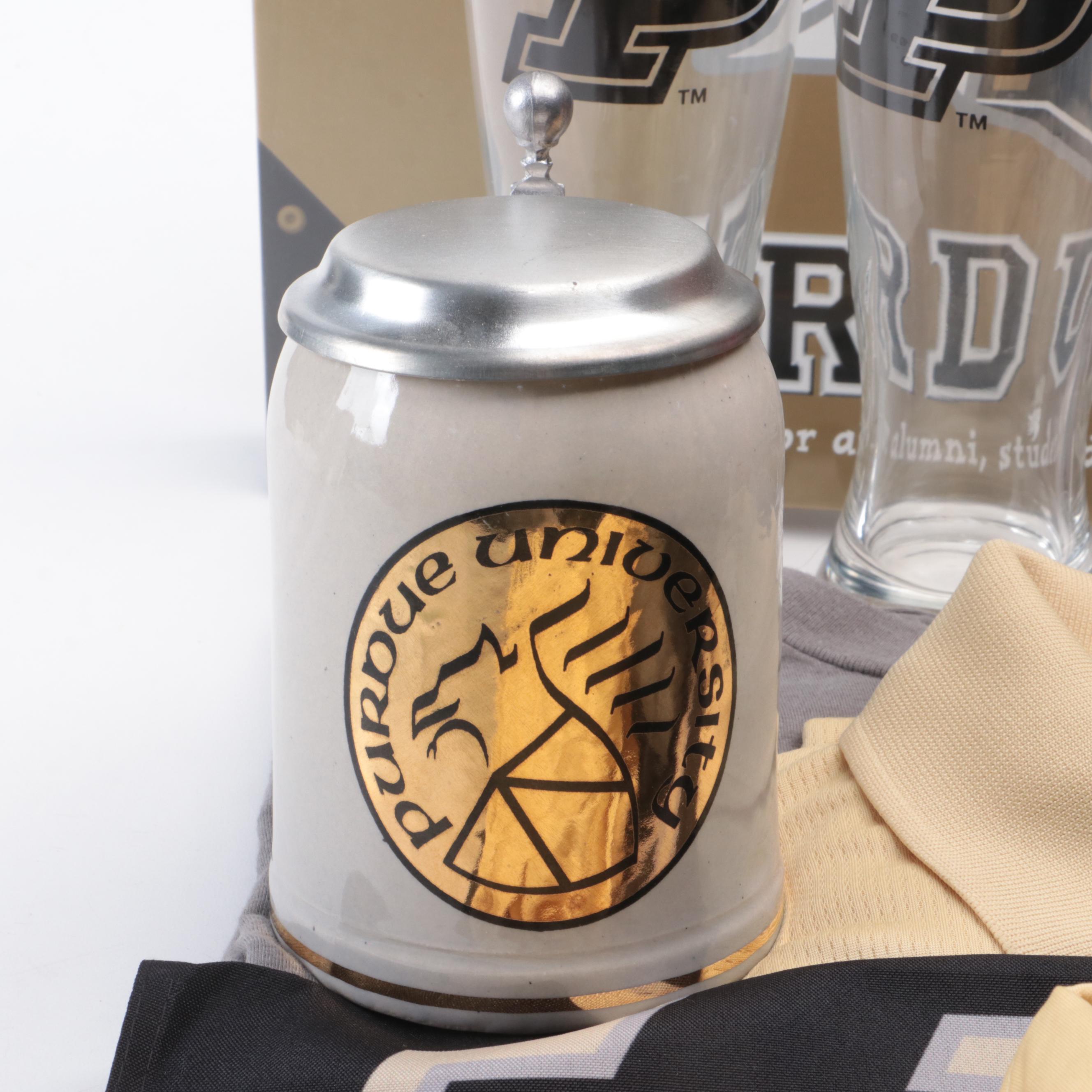 Purdue Hoodie, Binder, Shirts, Drinking Glasses, and More