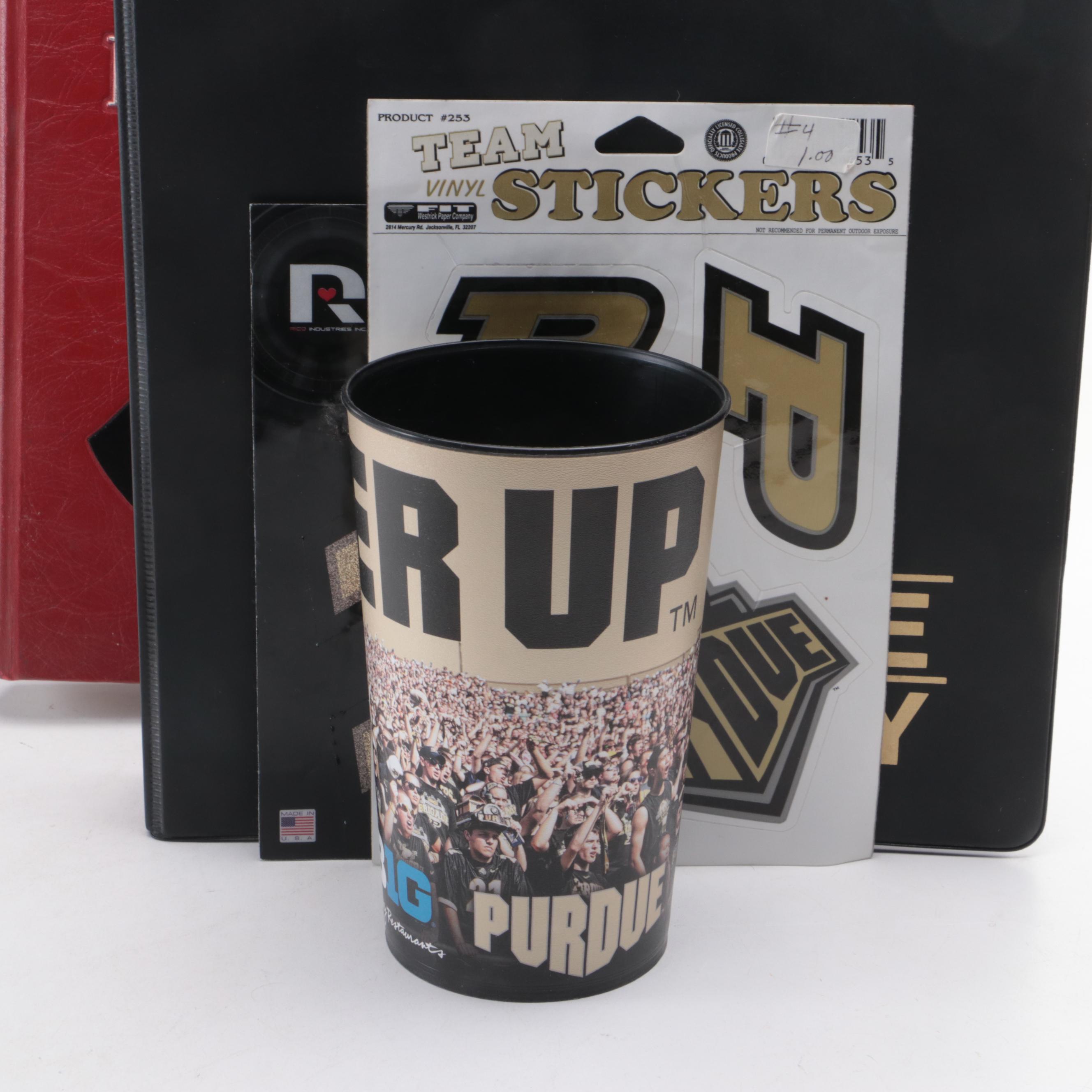 Purdue Hoodie, Binder, Shirts, Drinking Glasses, and More