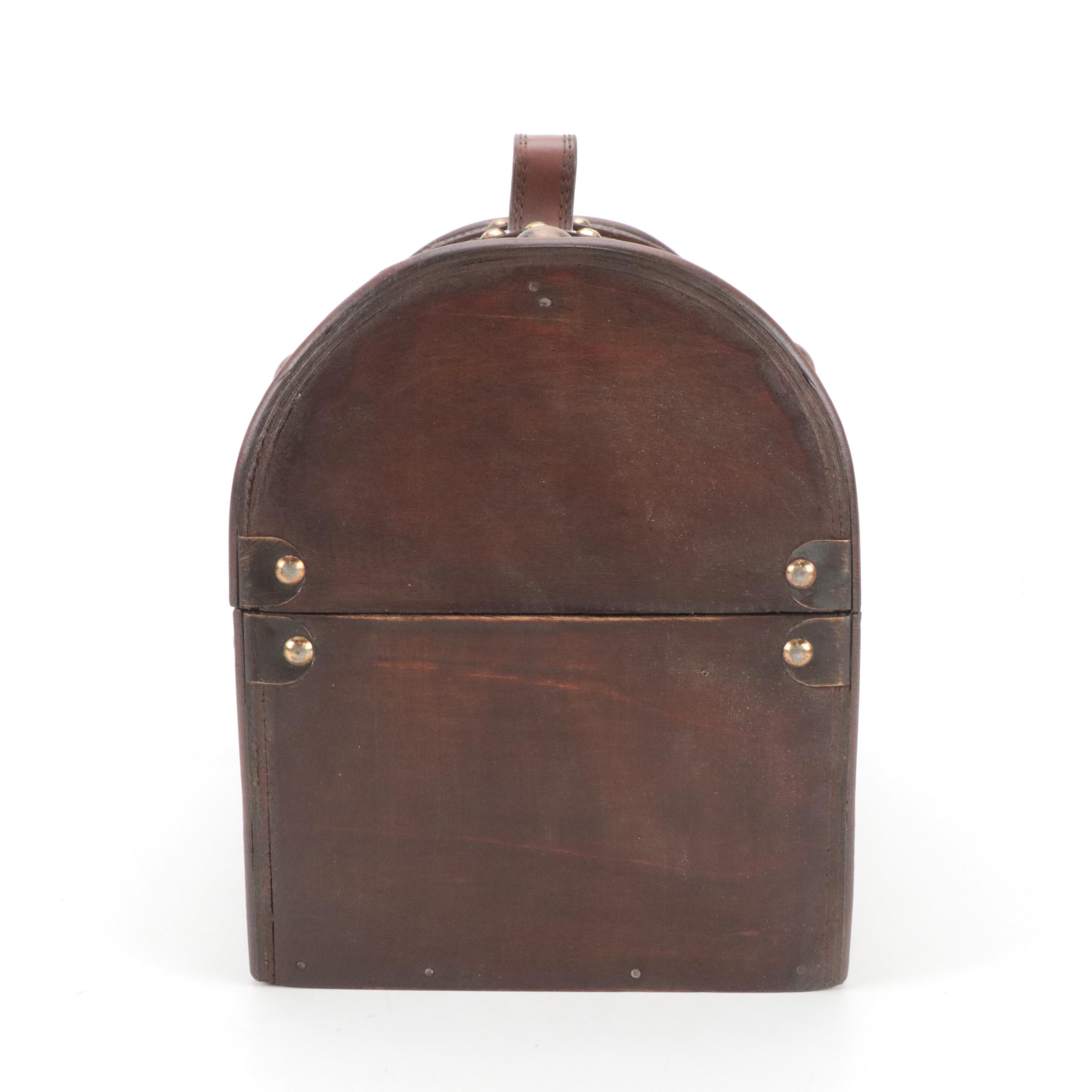 Fabric Nesting Boxes, Leather Trunk Box and More