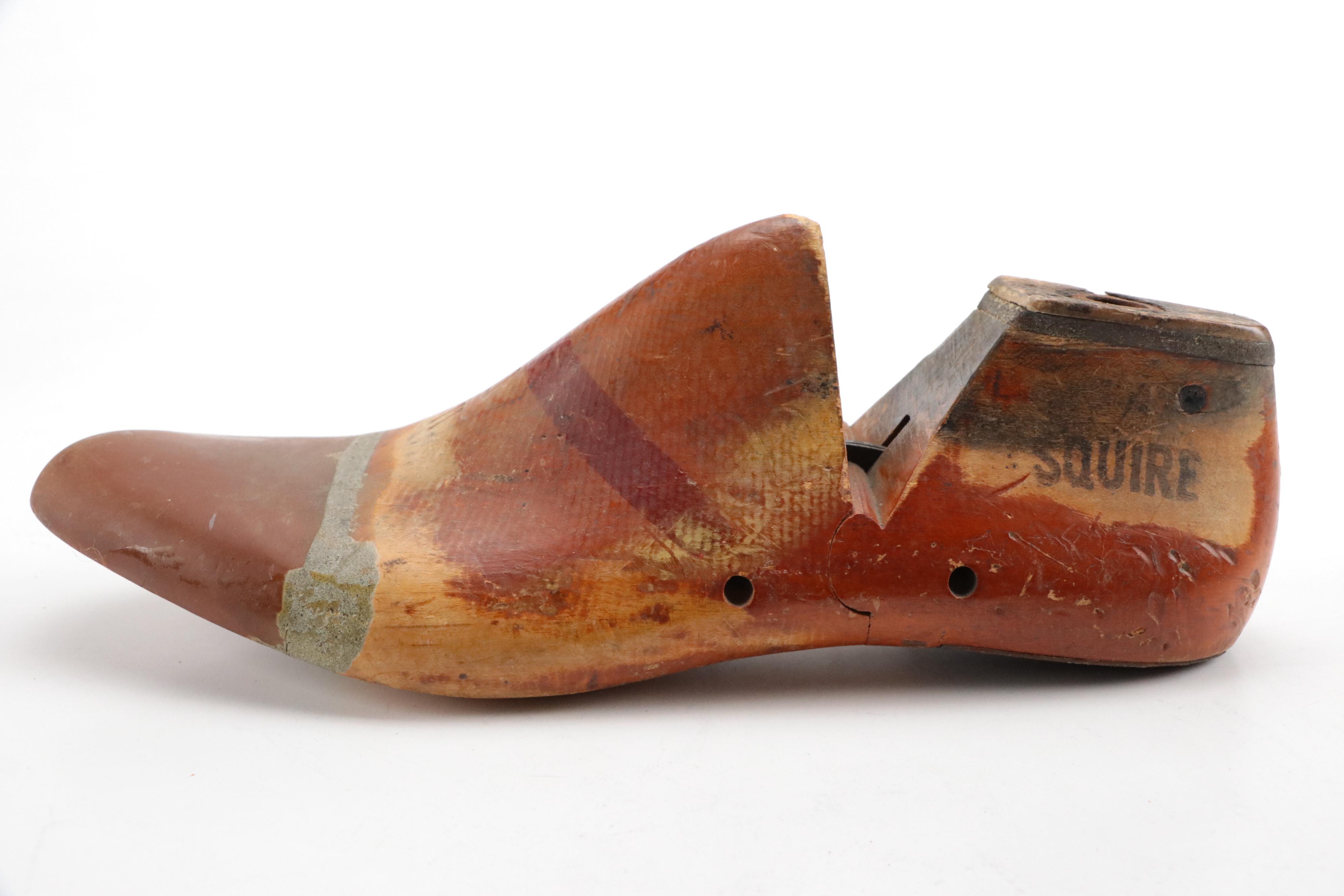 Roatan Parquetry Wood Centerpiece Bowl with Shoe Stretchers, Metal Bound Boxes