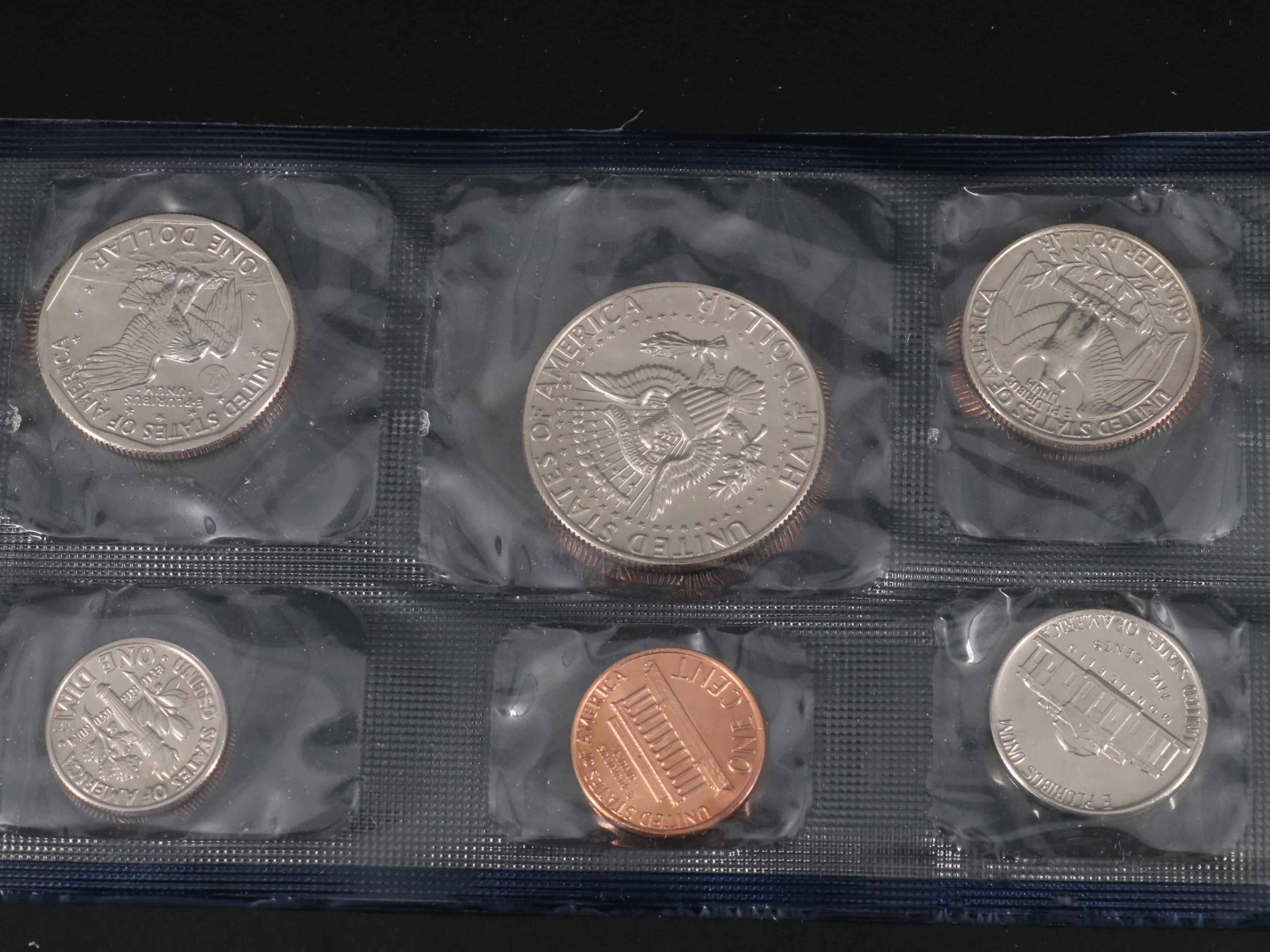 Collection of Twenty-Six Different U.S. Mint Sets 1968-1995 Complete