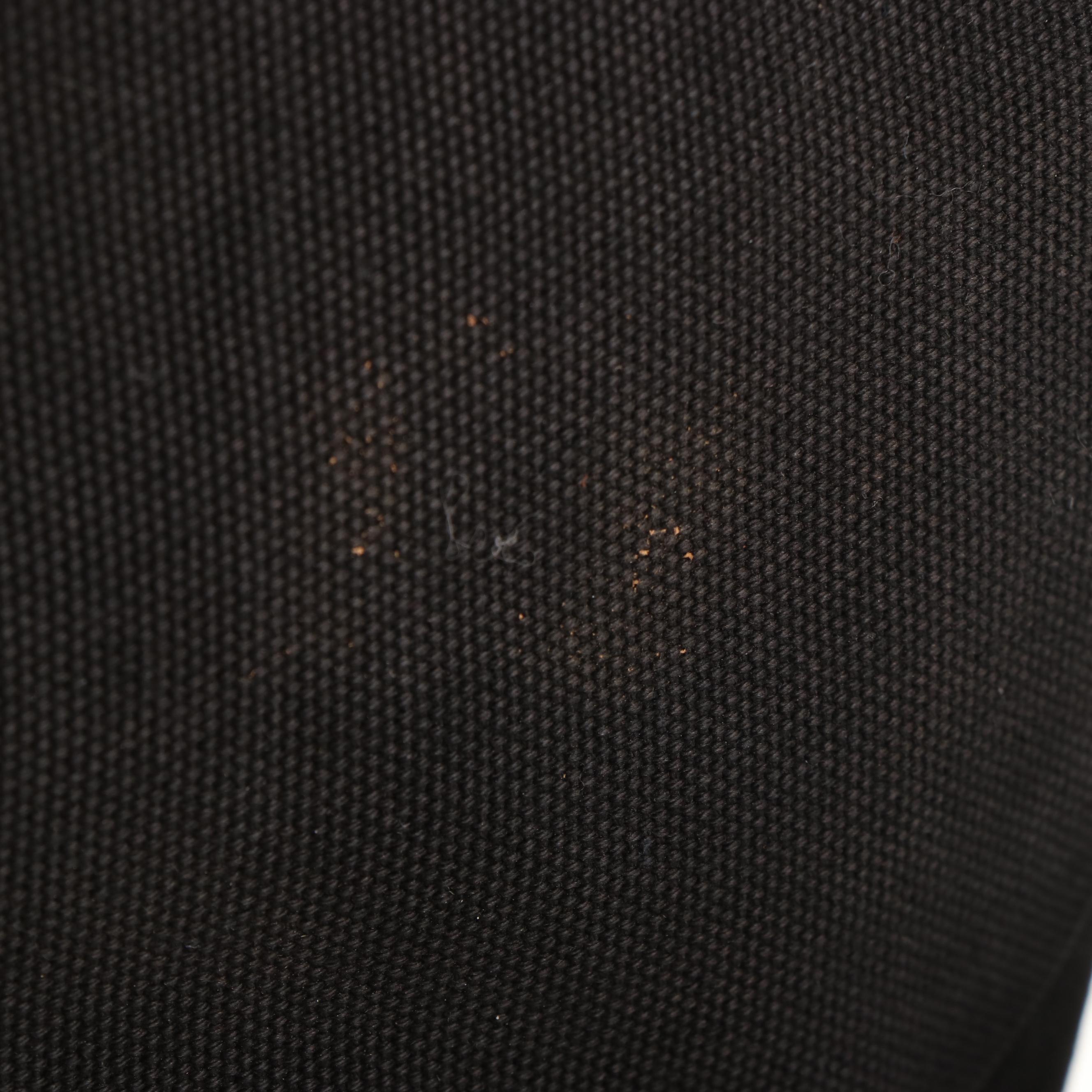 Prada 2Way Canapa Shoulder Tote Bag in Black Canvas