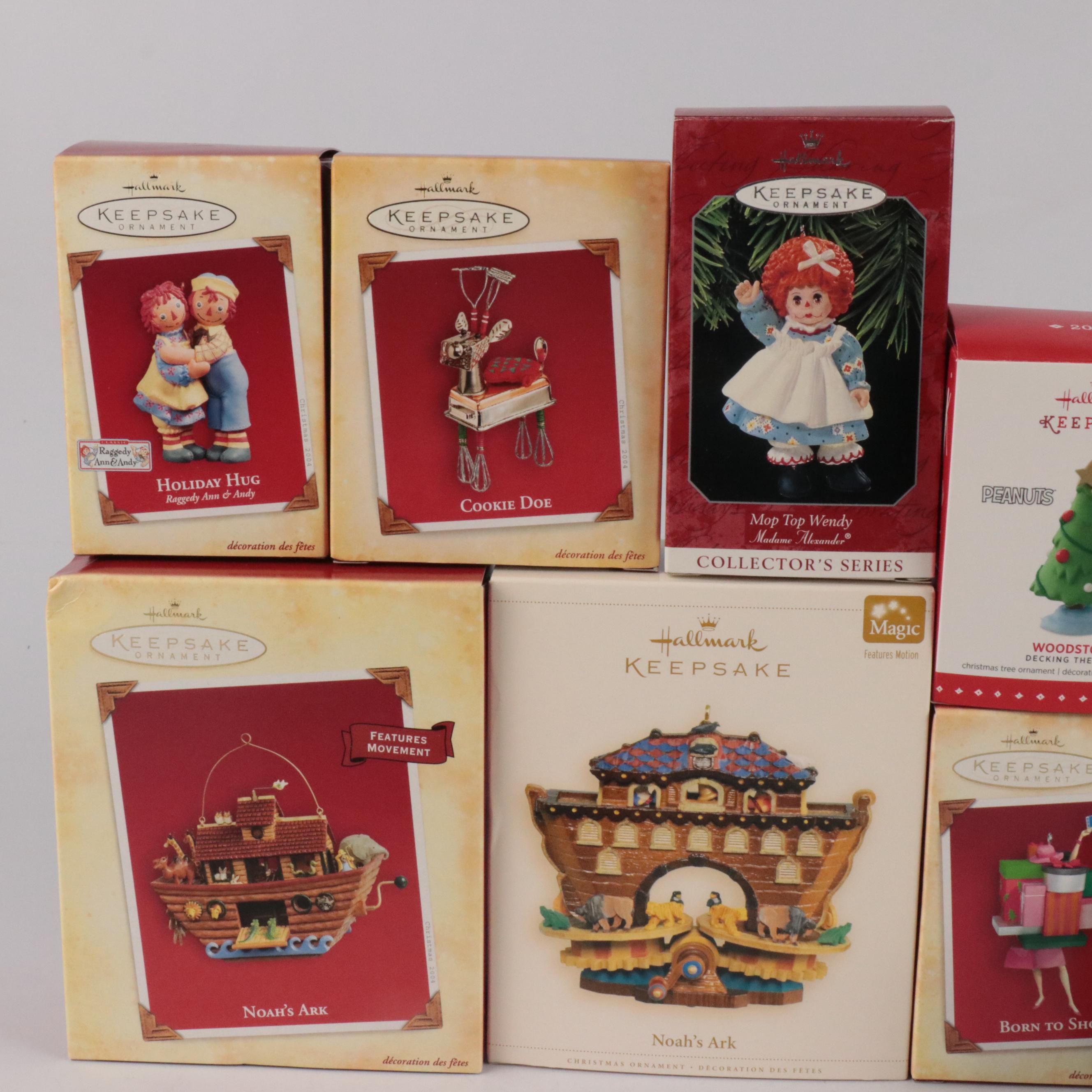 Hallmark "Snoopy for Christmas" Resin Ornament with More Christmas Ornaments