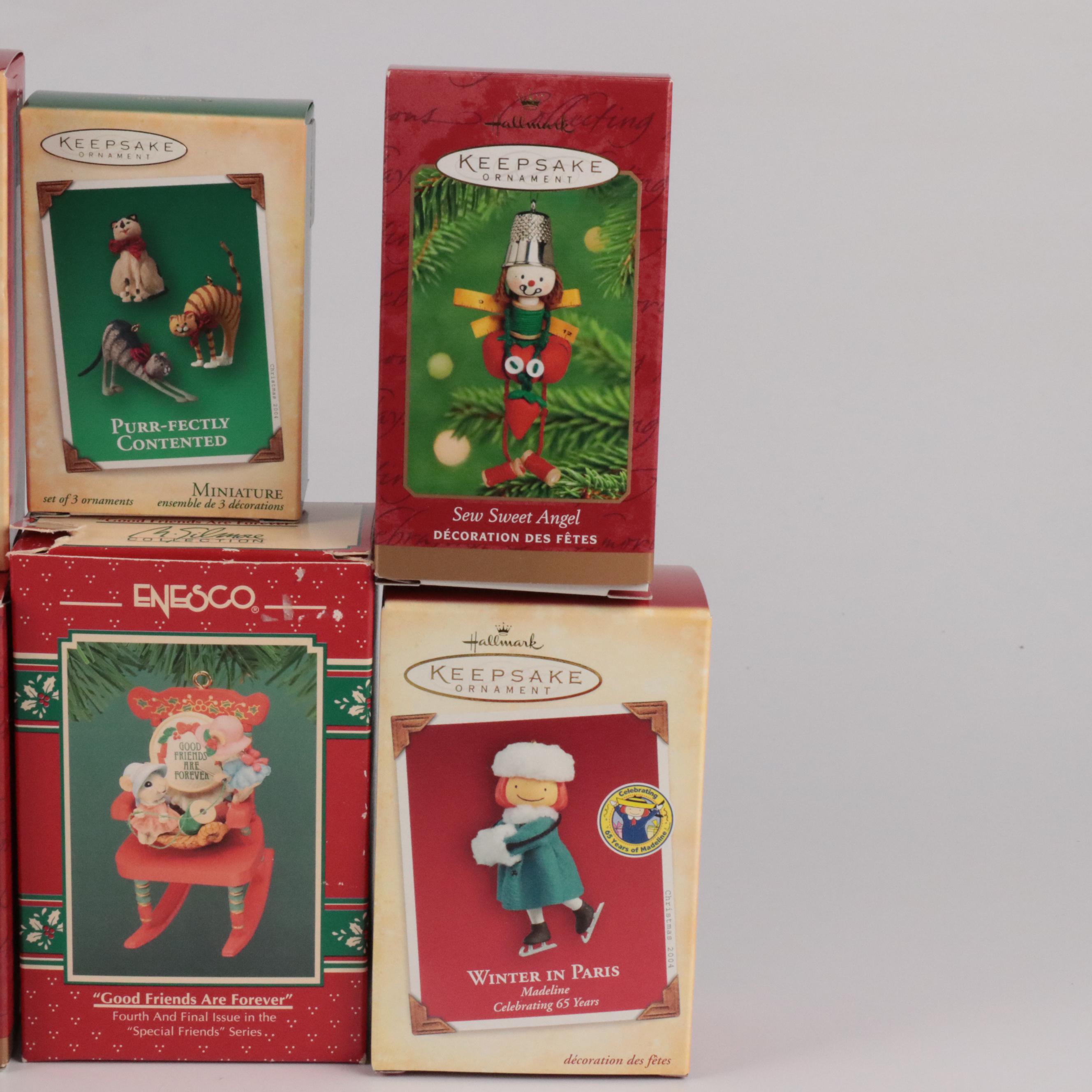 Hallmark "Snoopy for Christmas" Resin Ornament with More Christmas Ornaments