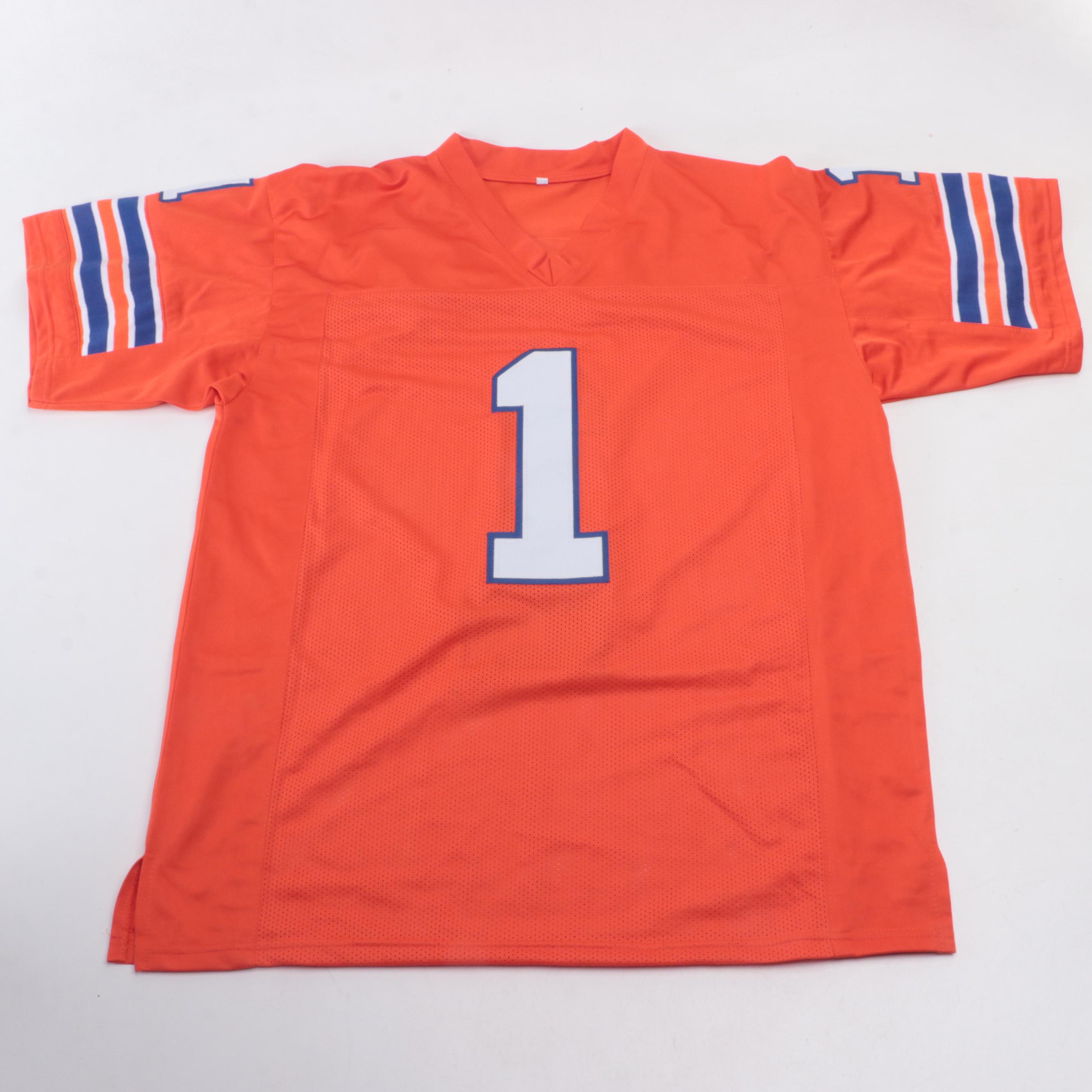 Henry Winkler Signed "The Waterboy" Coach Klein Football Jersey