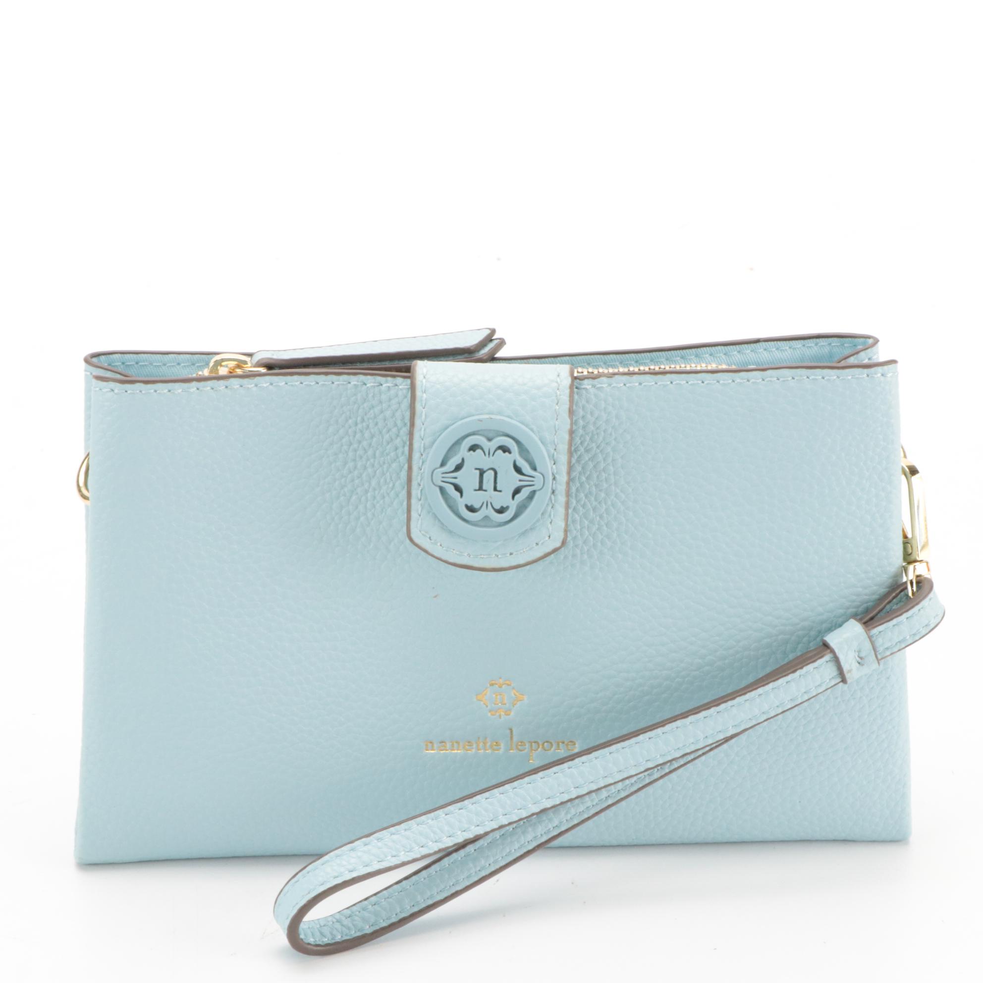 Nanette Lepore Francine Wallet on a String and Express Design Studio Clutch