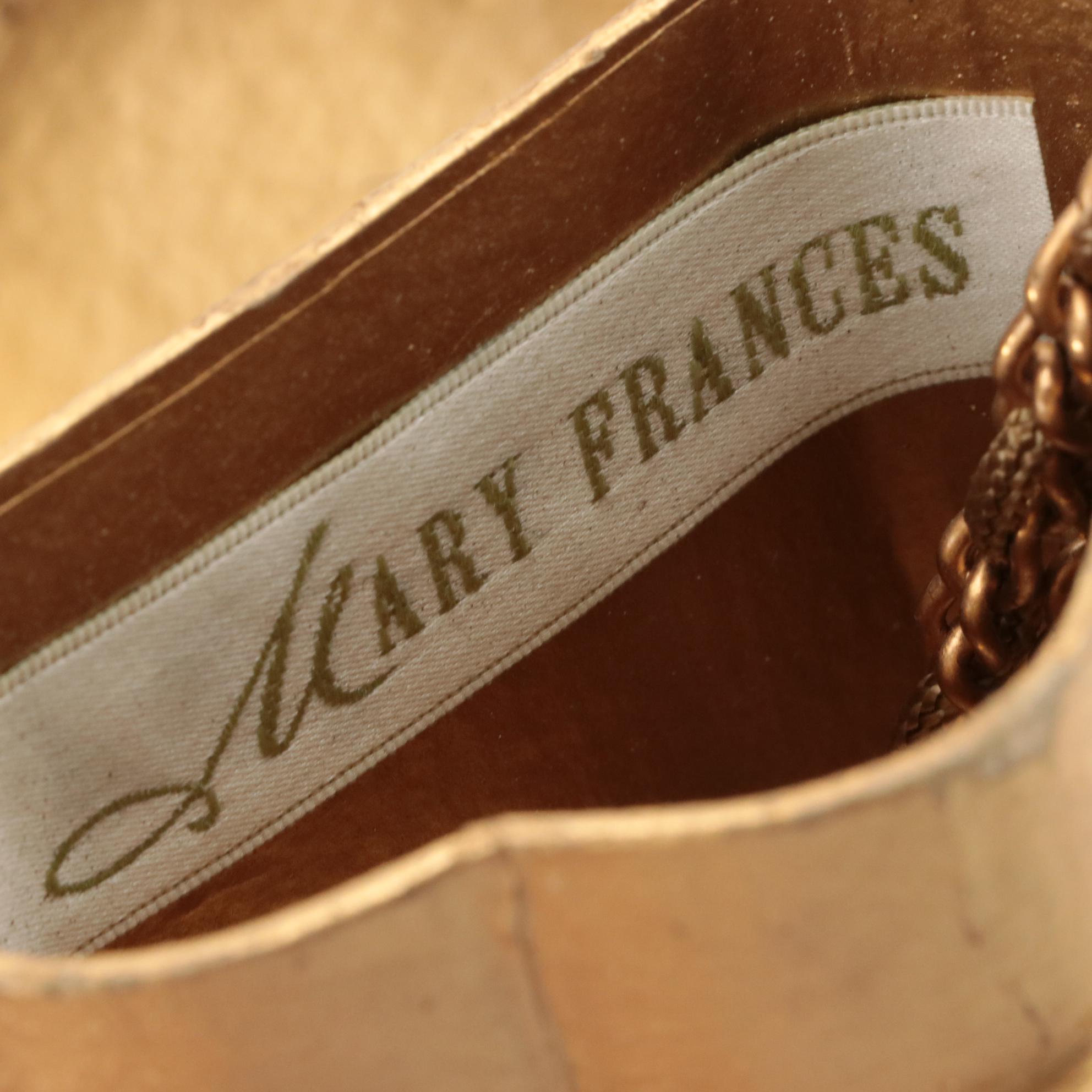 Mary Frances Beaded Papier-Mâché Box Purses and Other Drawstring Tassel Bag