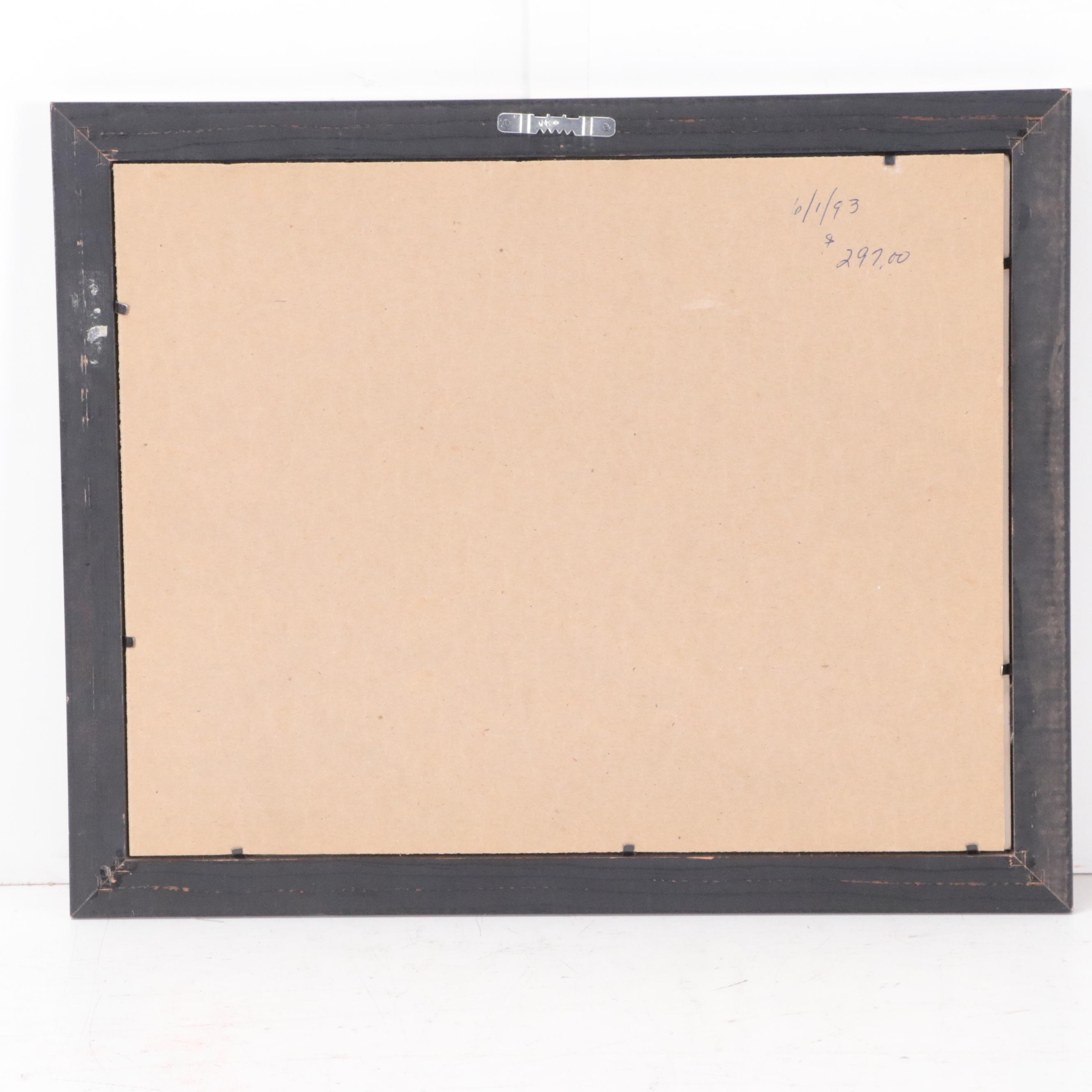 Walter Lantz Animation Graphite Drawing of Woody Woodpecker, Late 20th Century