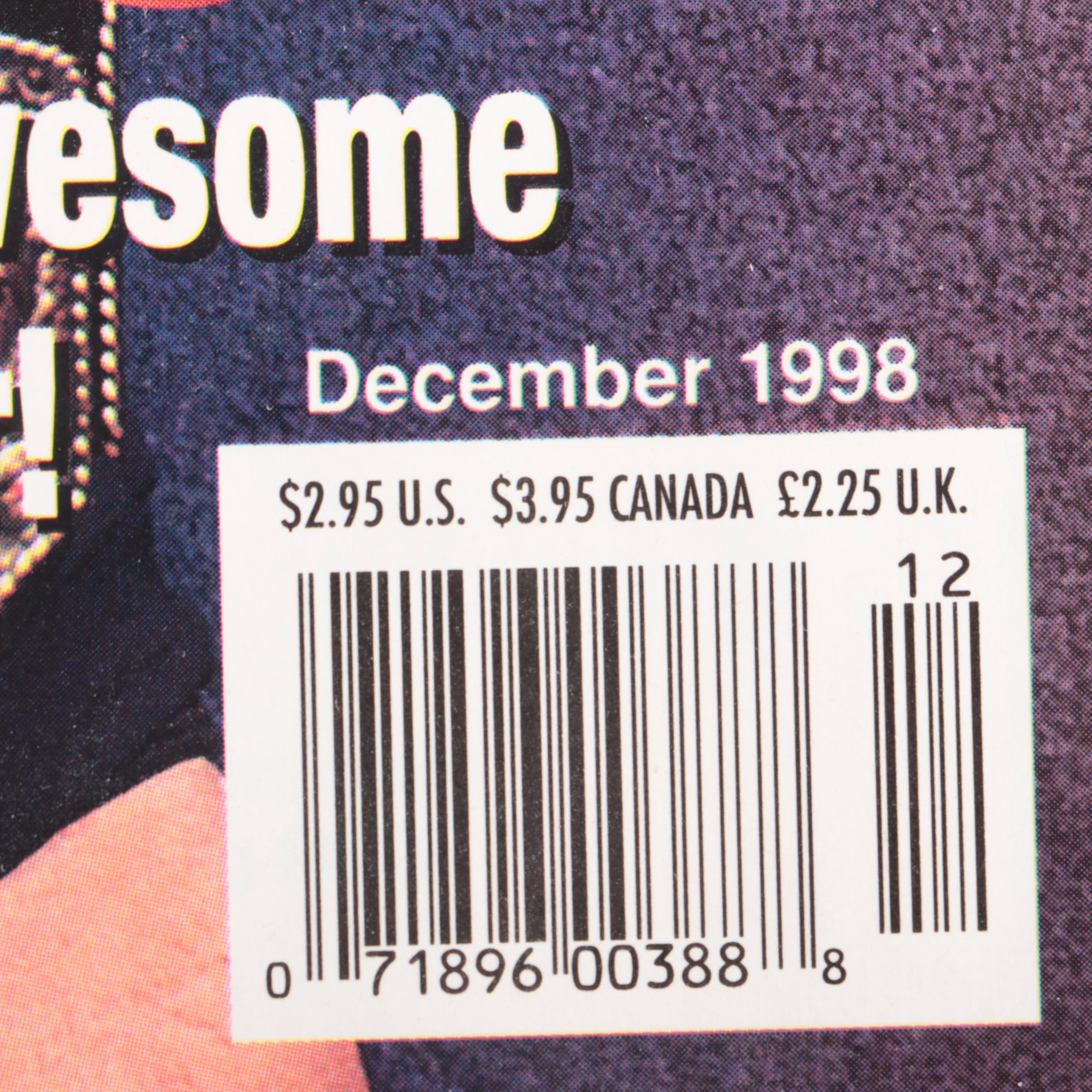 Bill Goldberg Signed "Wrestling Illustrated" Magazine, Late 20th Century