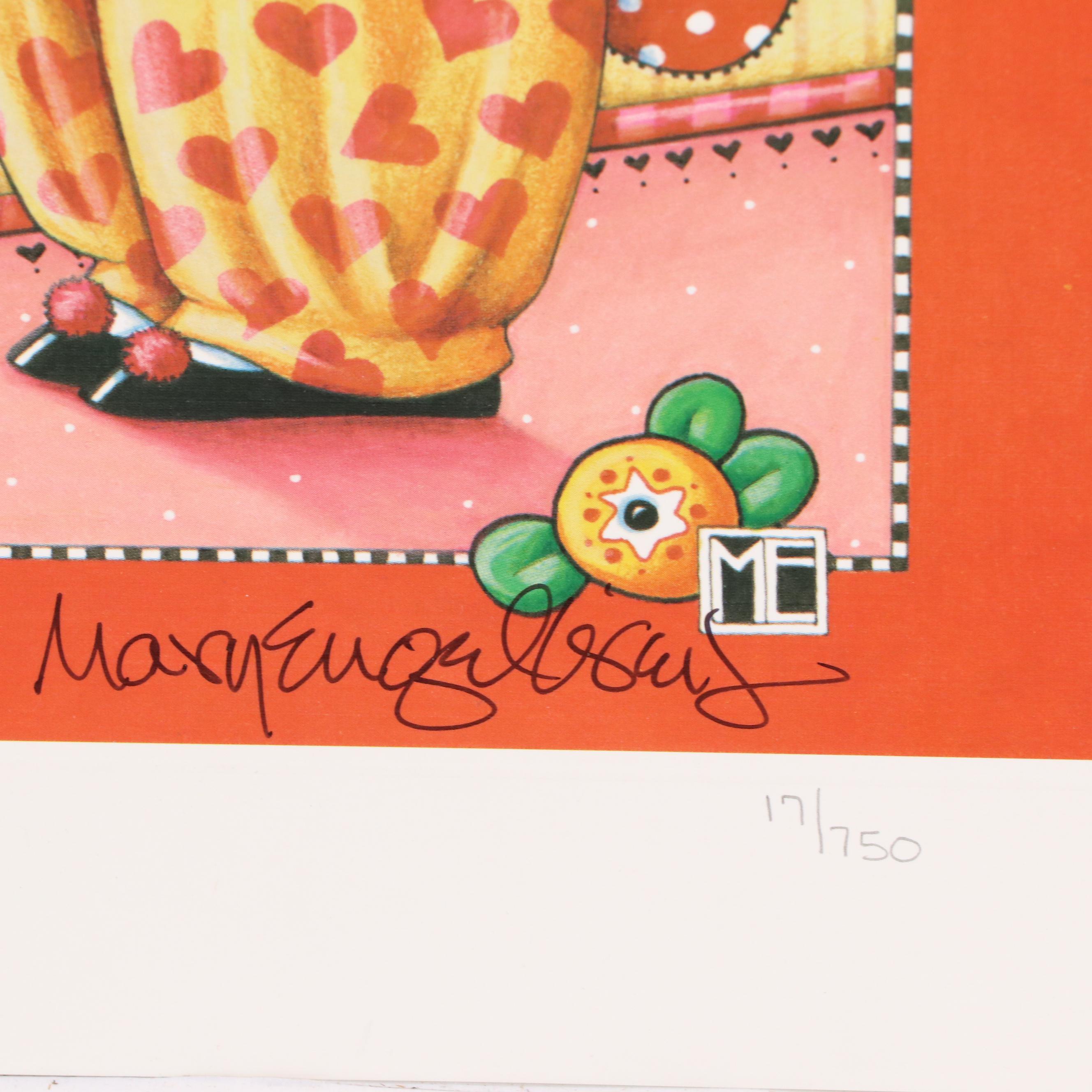 Mary Engelbreit Prints Including "Chair of Bowlies"