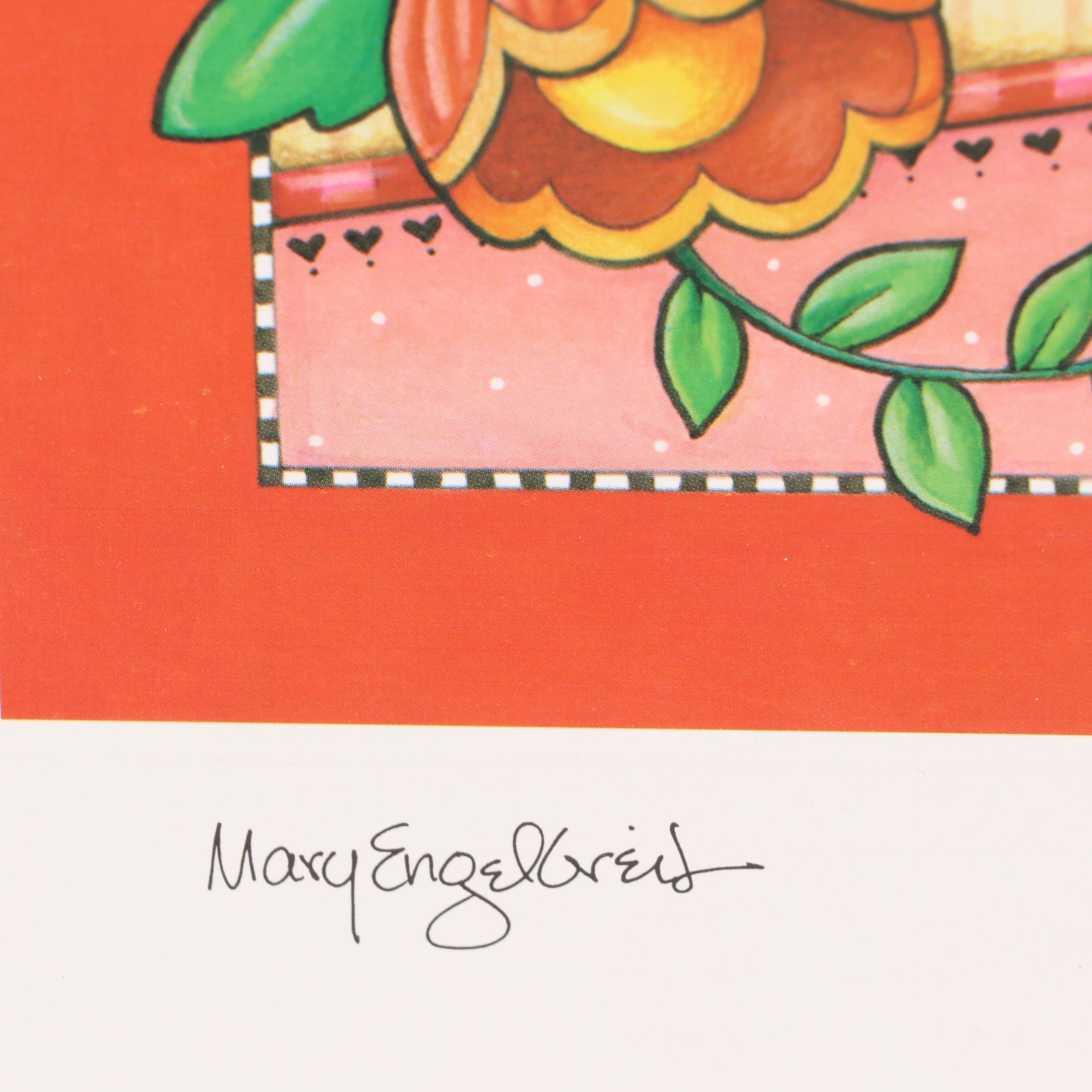 Mary Engelbreit Prints Including "Chair of Bowlies"