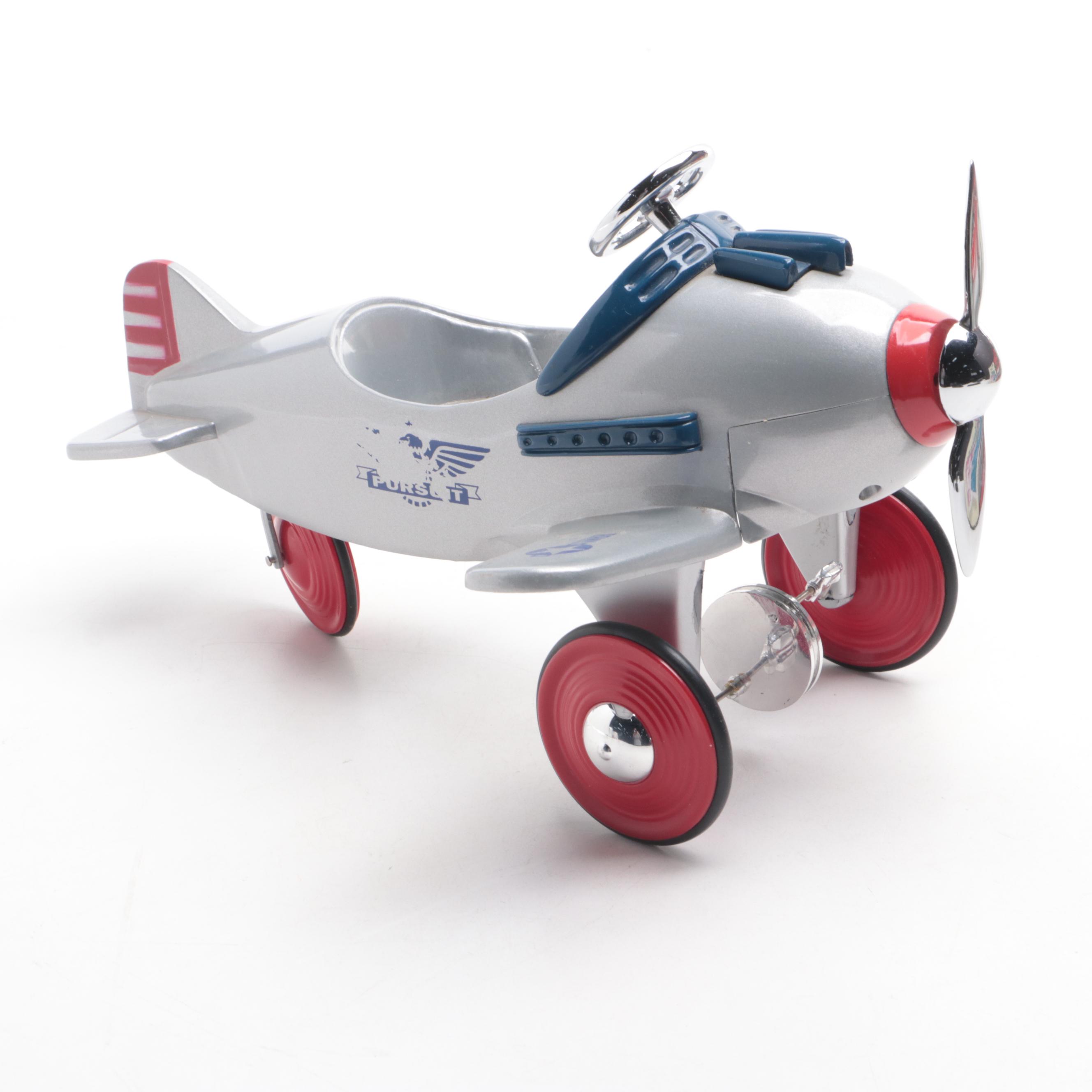 Xonex "Skippy Fire Chief" and "Army Pursuit Plane" Toys