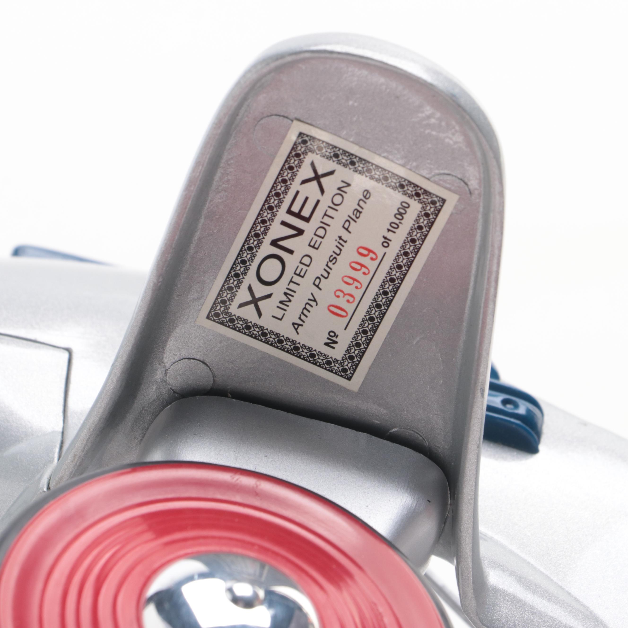 Xonex "Skippy Fire Chief" and "Army Pursuit Plane" Toys