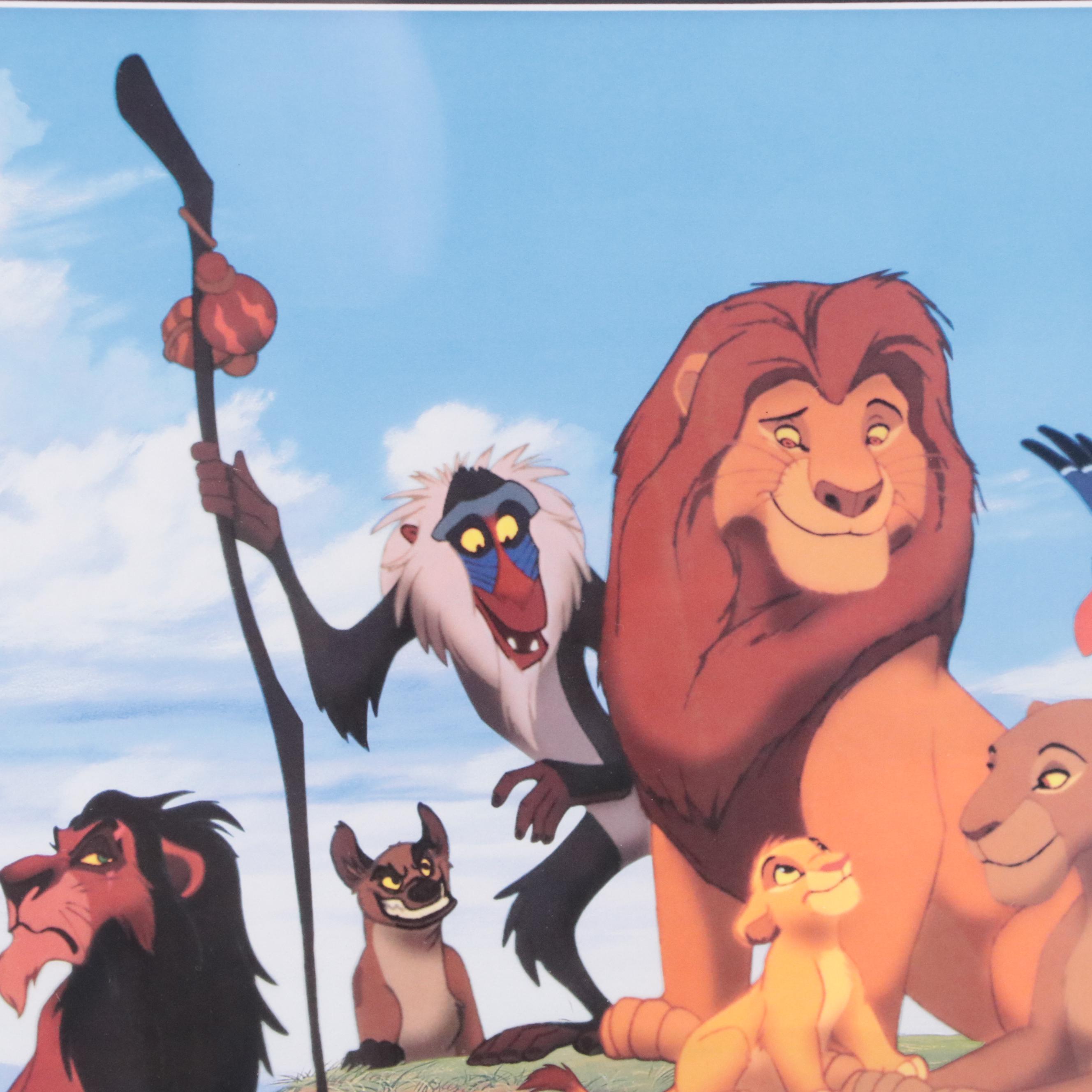 Disney "The Lion King" Offset Lithograph