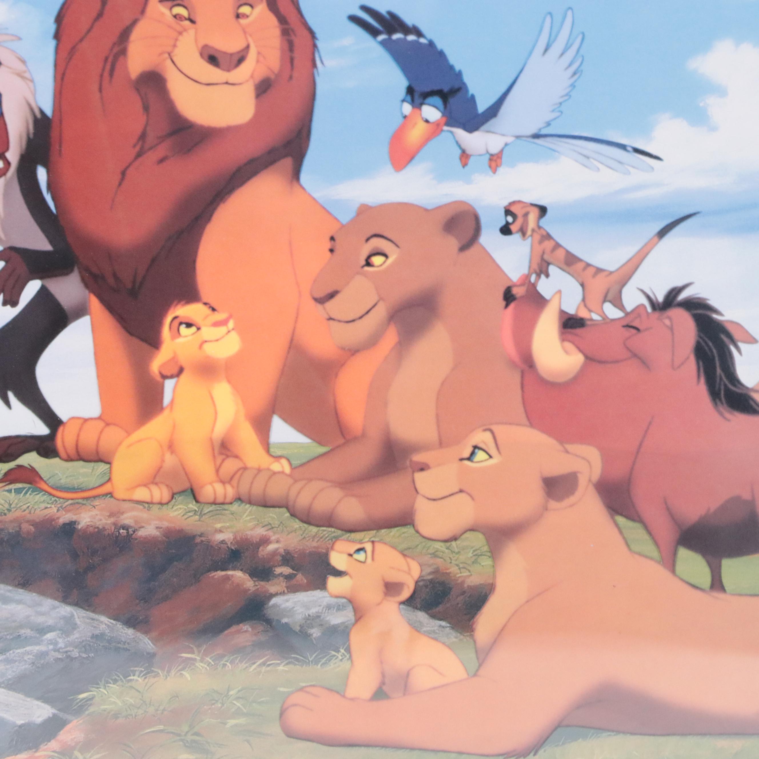 Disney "The Lion King" Offset Lithograph