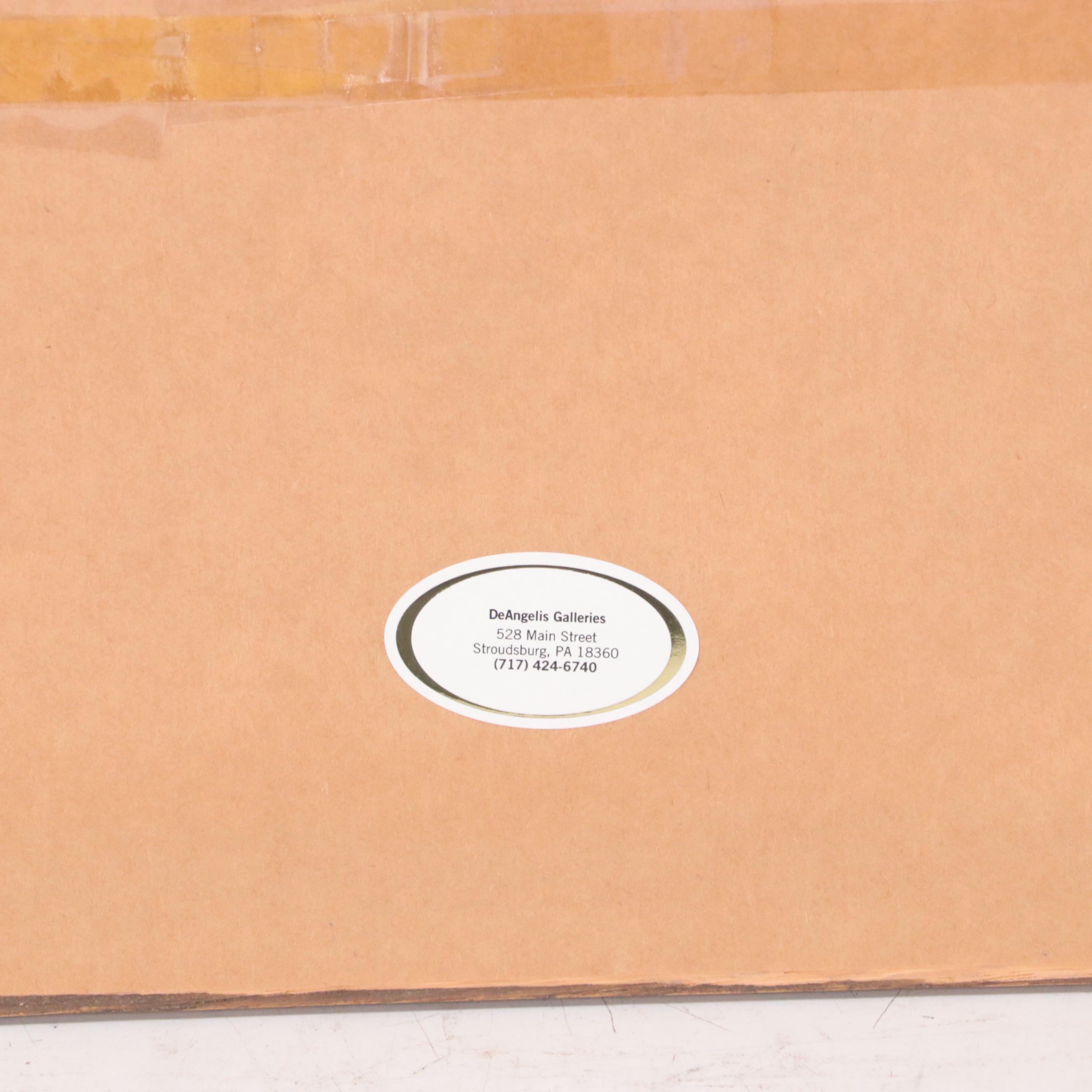 Disney "The Lion King" Offset Lithograph