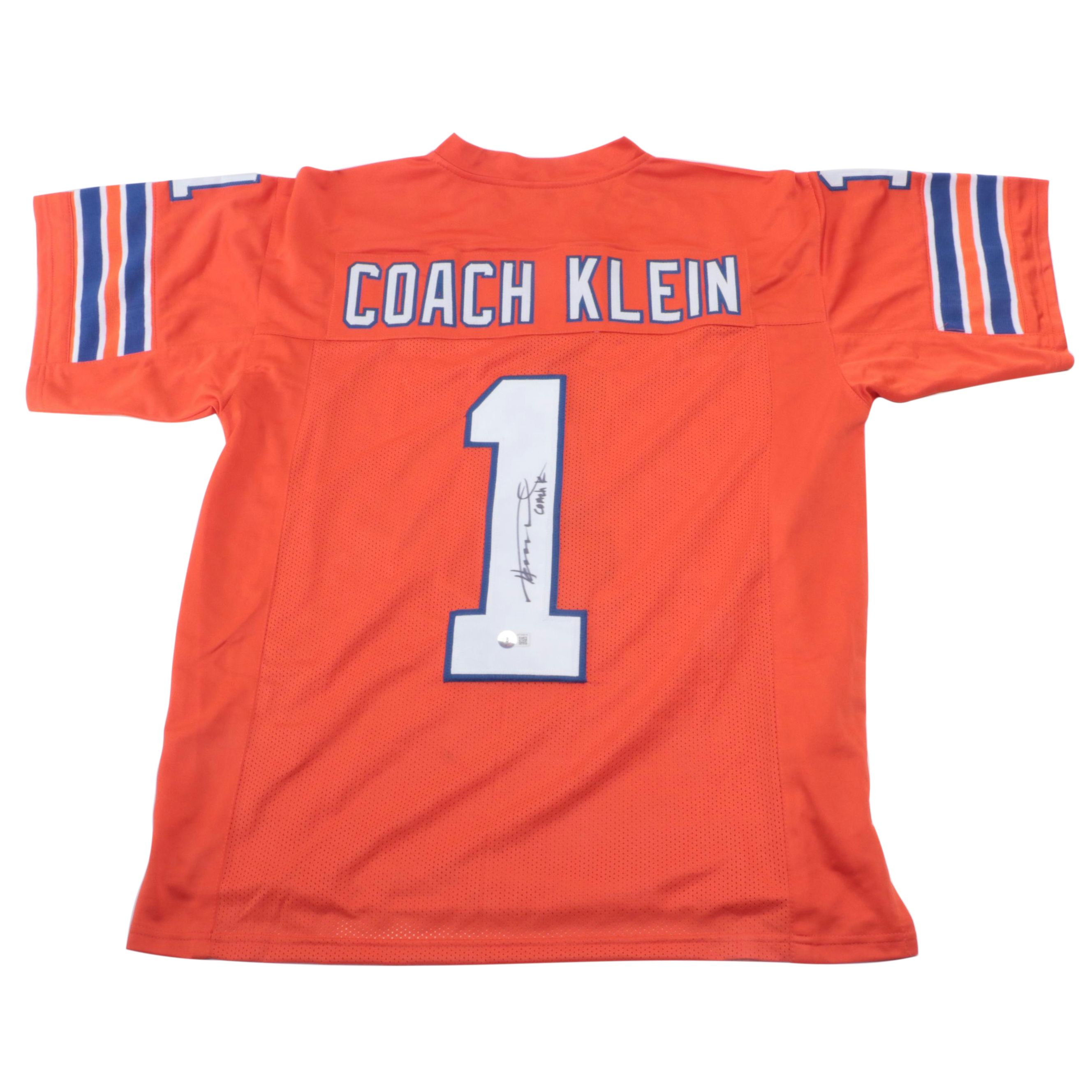 Henry Winkler Signed "The Waterboy" Coach Klein Football Jersey