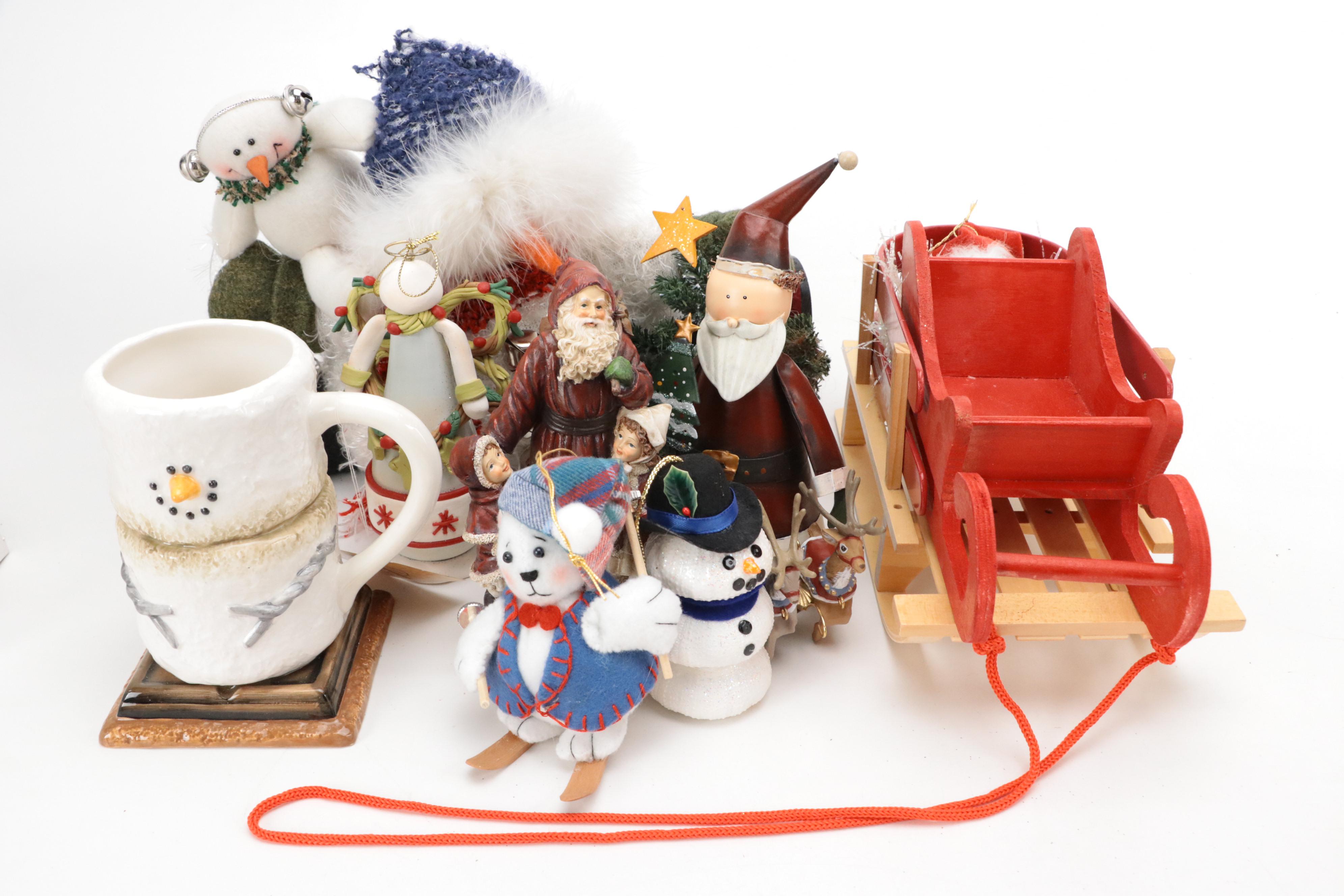 Midwest of Cannon Falls Smores Snowman Mug, Ornaments, and More Christmas Décor