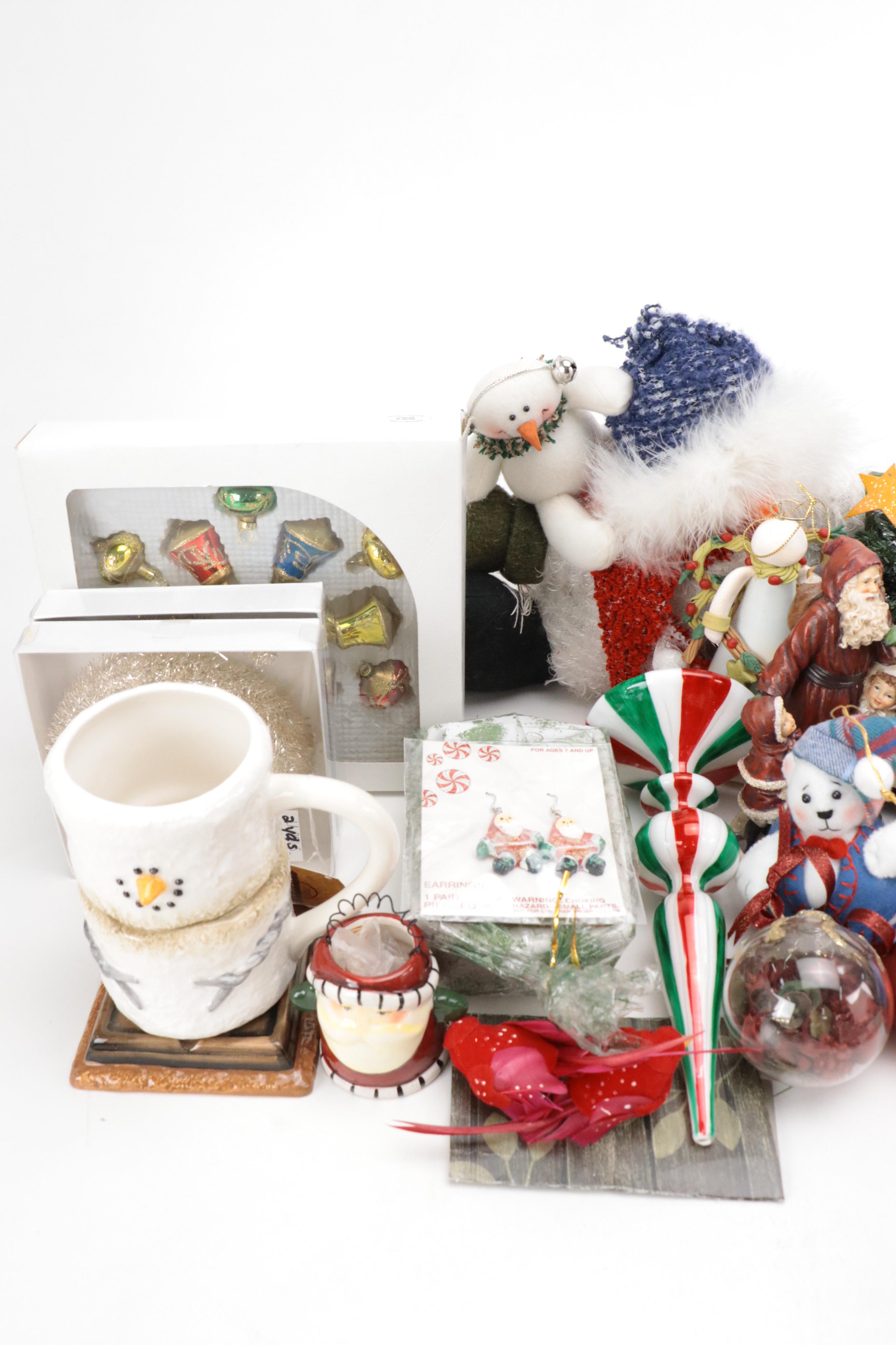 Midwest of Cannon Falls Smores Snowman Mug, Ornaments, and More Christmas Décor