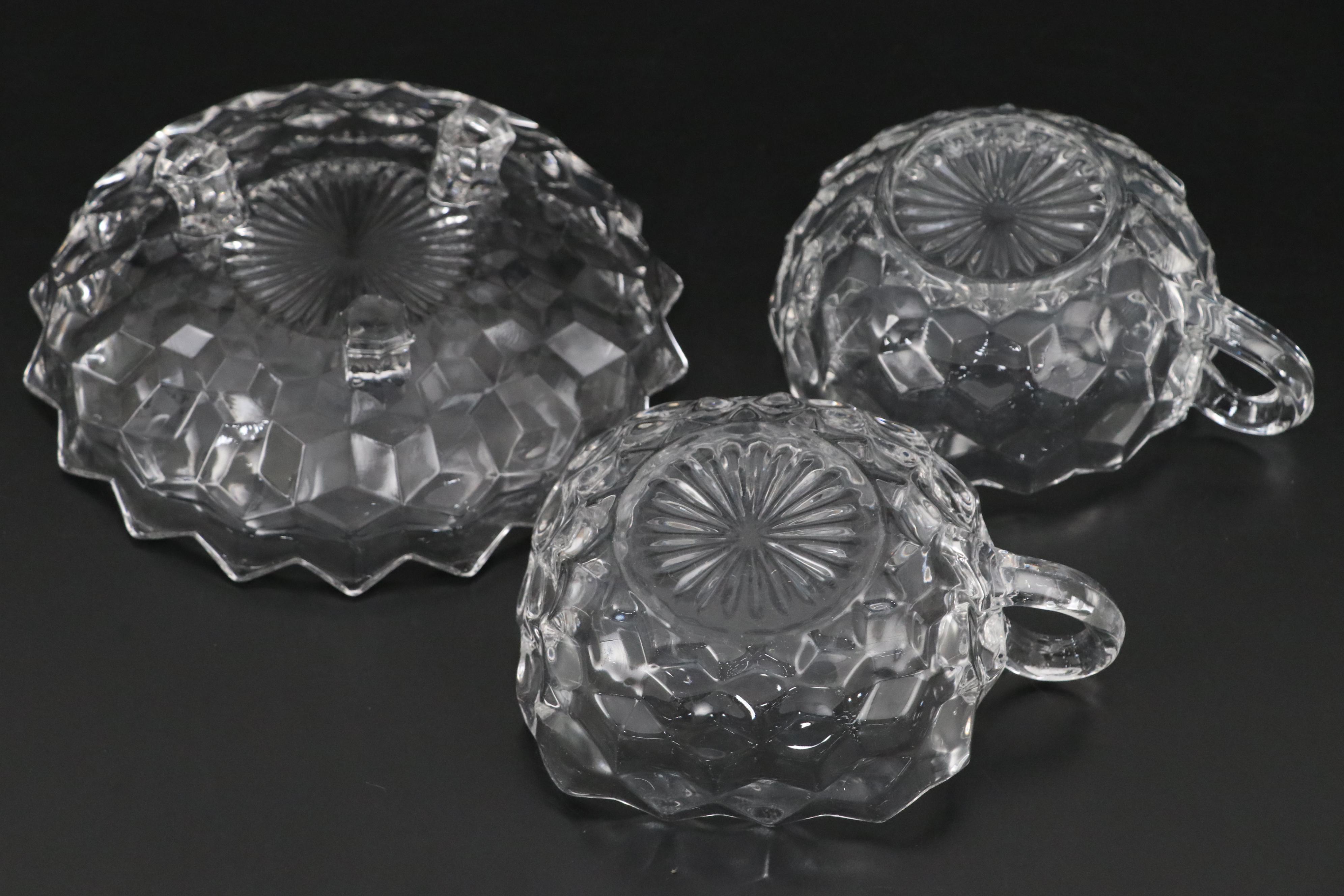 Fostoria "American Clear" Serving Pieces and Other Glassware